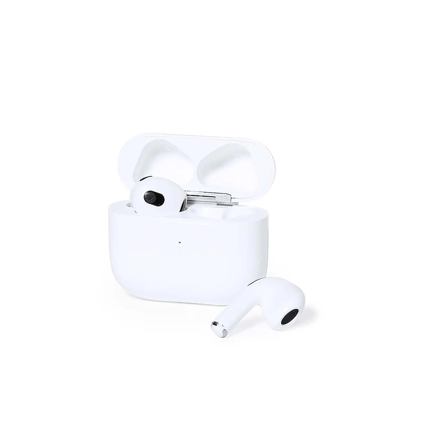 Auriculares TWS Bluetooth 5.3. Batería 30 mAh/ Base Carga 300 mAh.
