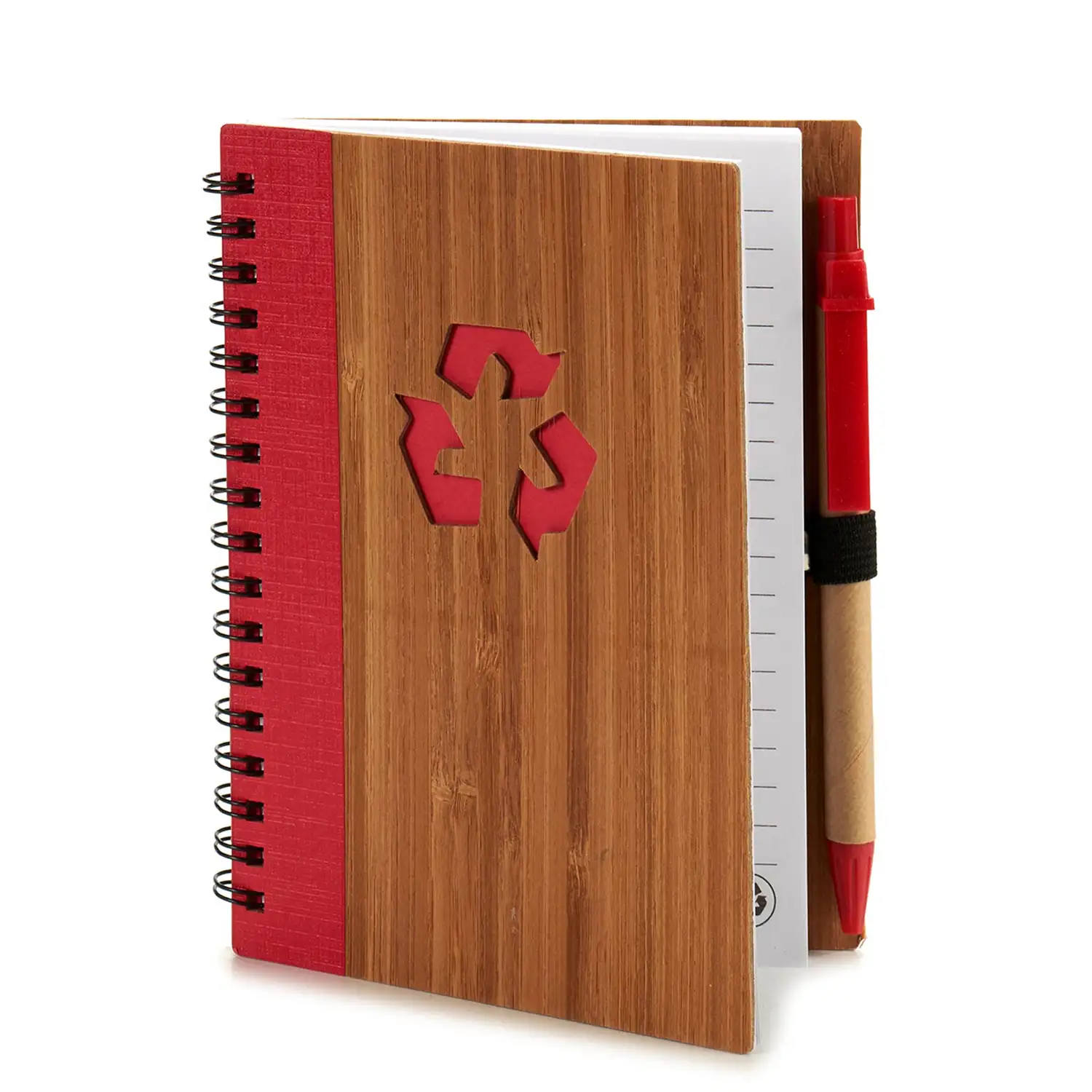 PACK 4 LIBRETAS BAMBU RECICL Y BOLI 16X12CM S4