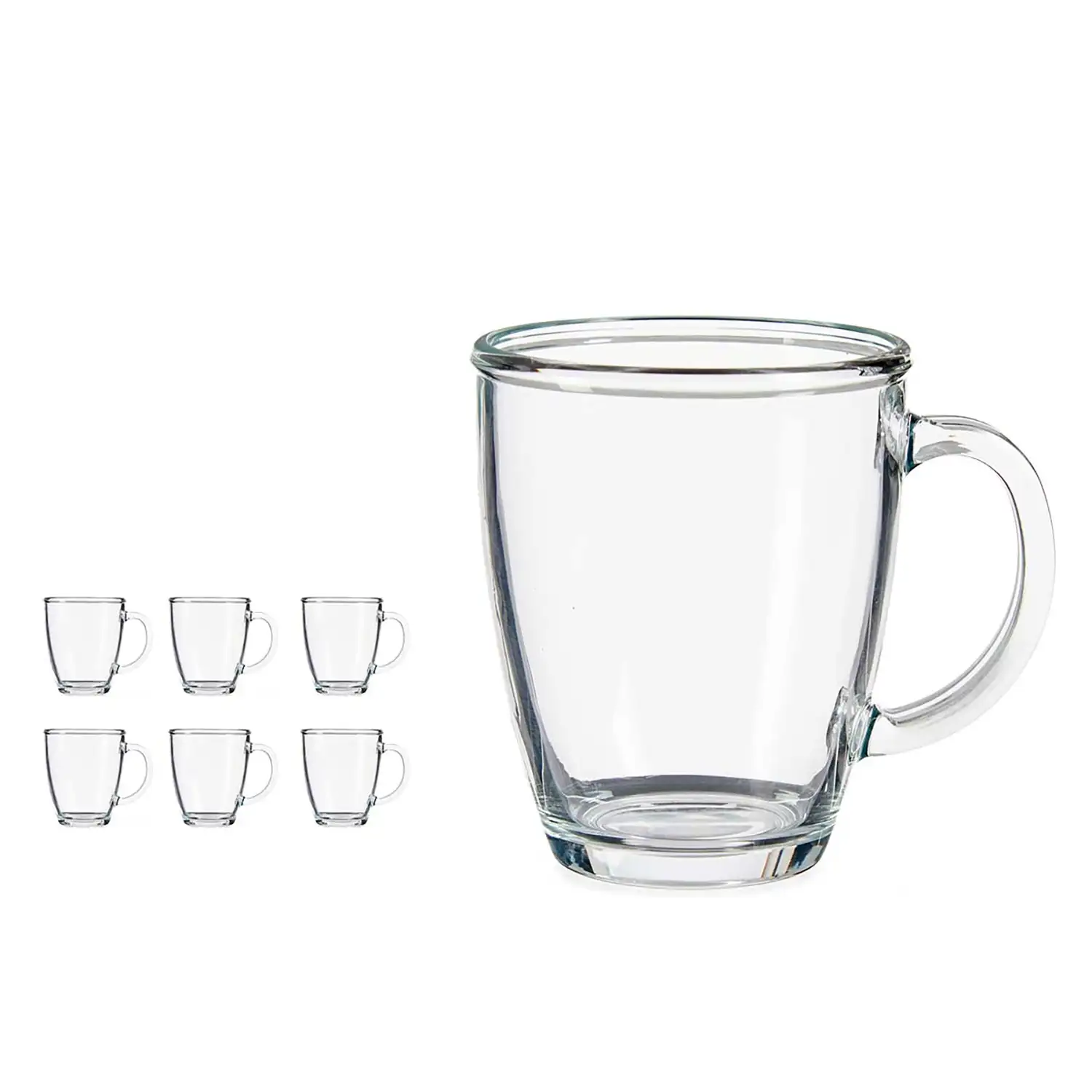 Set de 6 tazas de desayuno 32 cl.