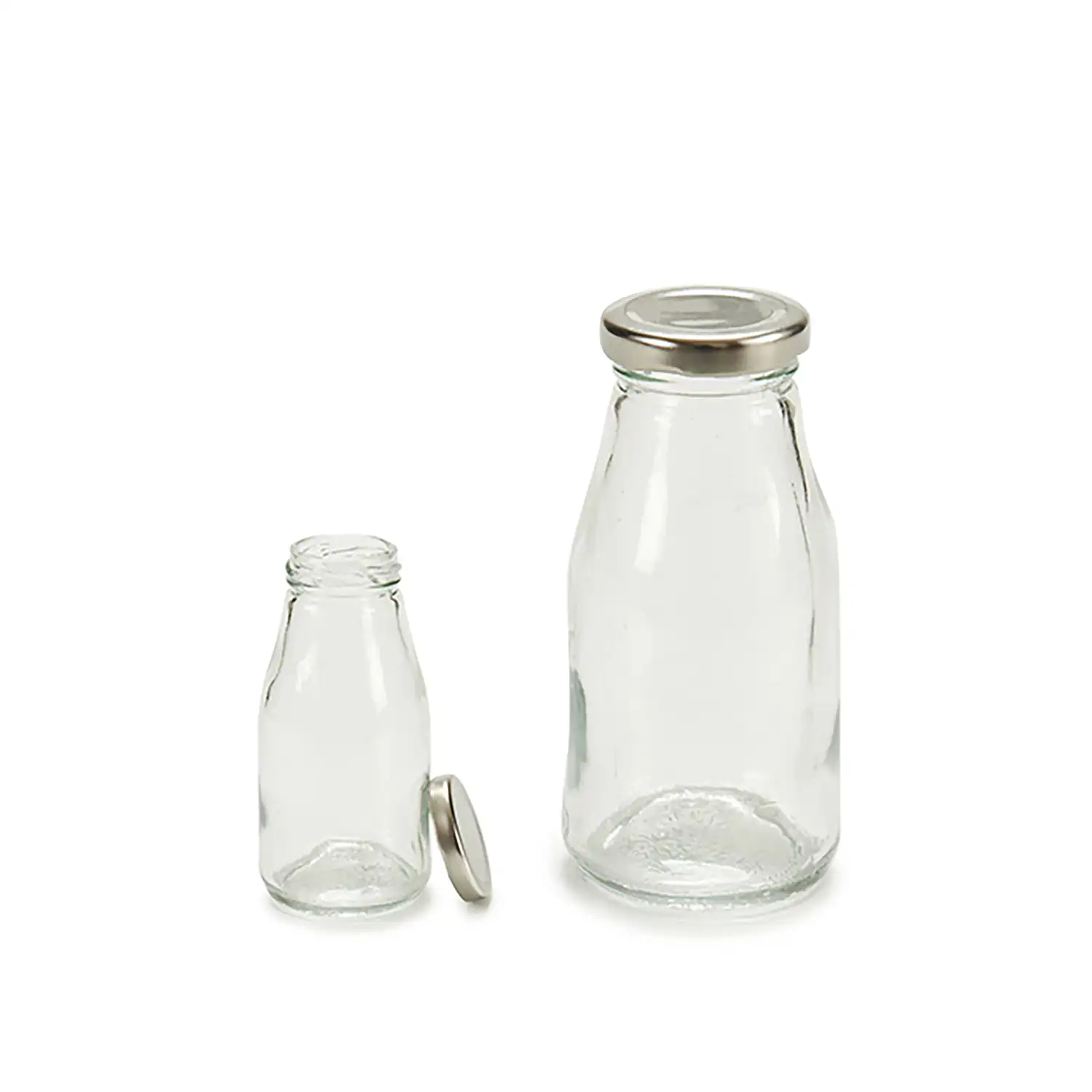 Set de 6 botellas con tapa 250 ml.