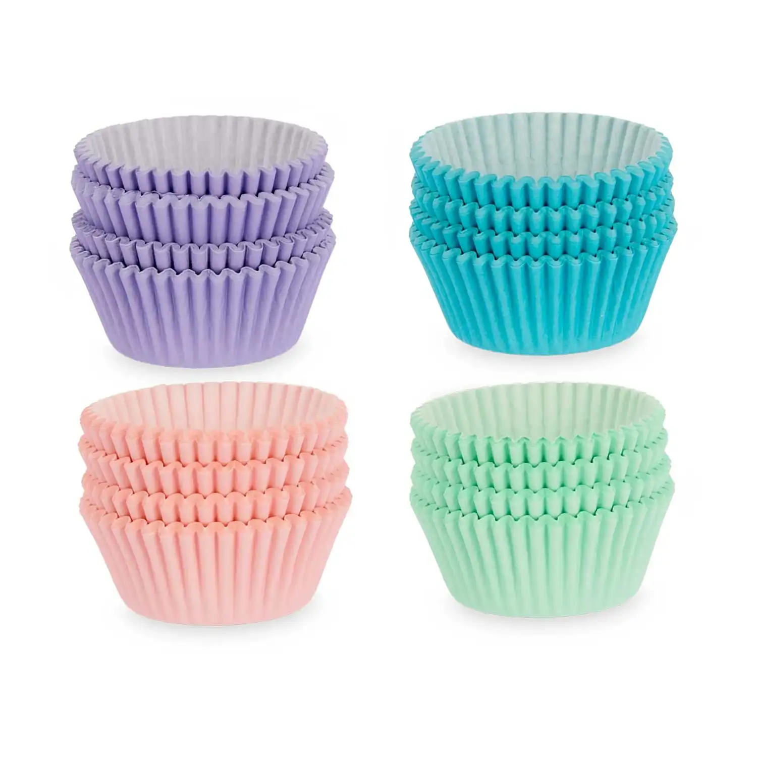 SET 400 MOLDES PAPEL REPOSTERIA 10CM SURT 4 colores