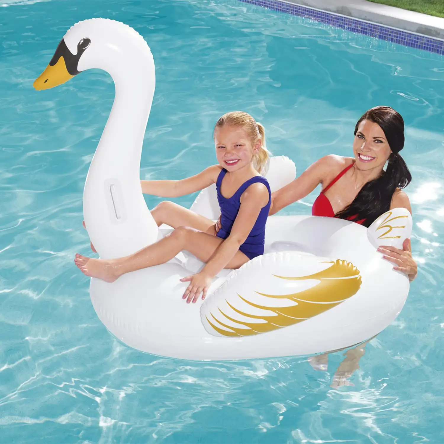 Cisne infantil con asas Bestway 122x1.22 cm.