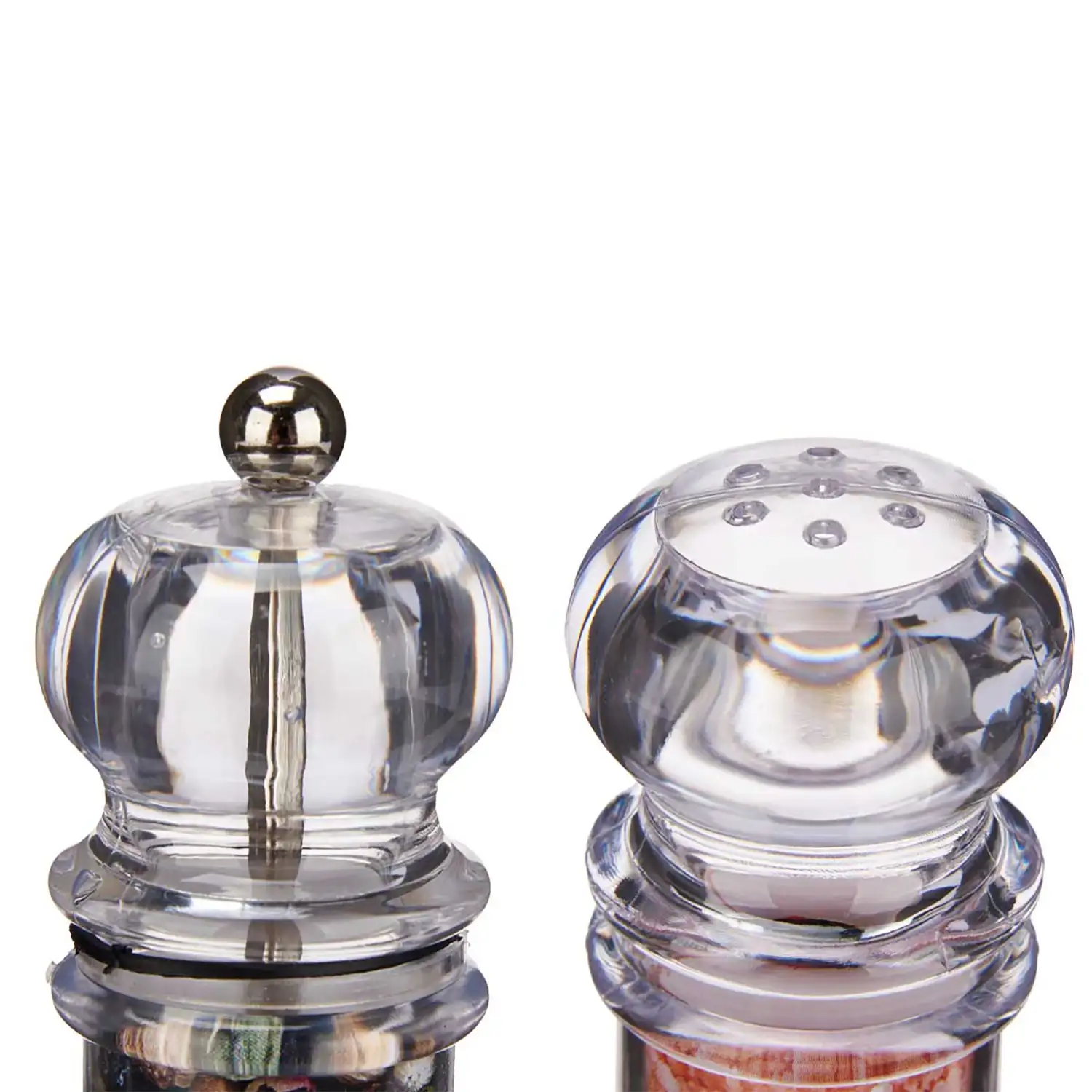 SET SALERO y PIMENTERO, 4 diam x 11 cm