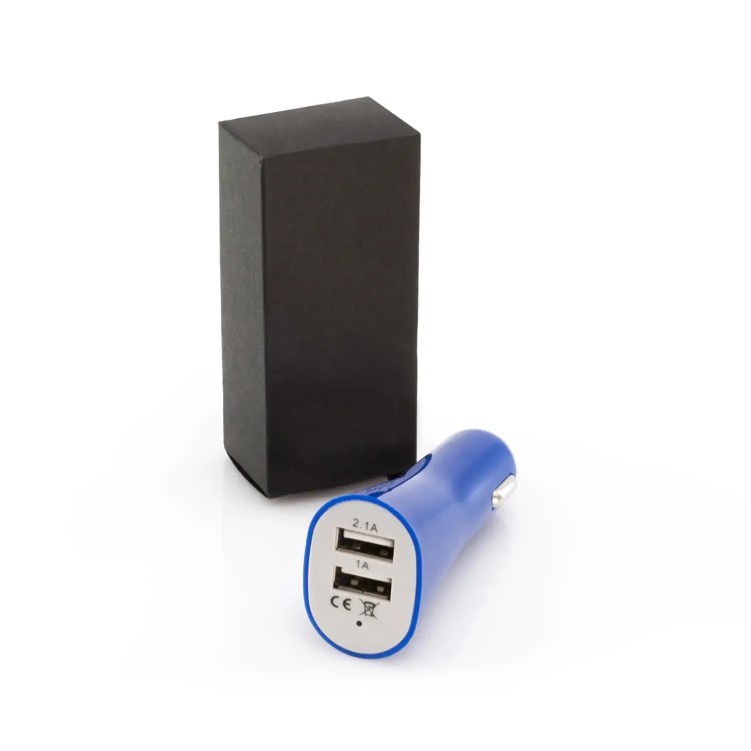 Cargador Coche USB 2 Salidas USB. 2100 mA