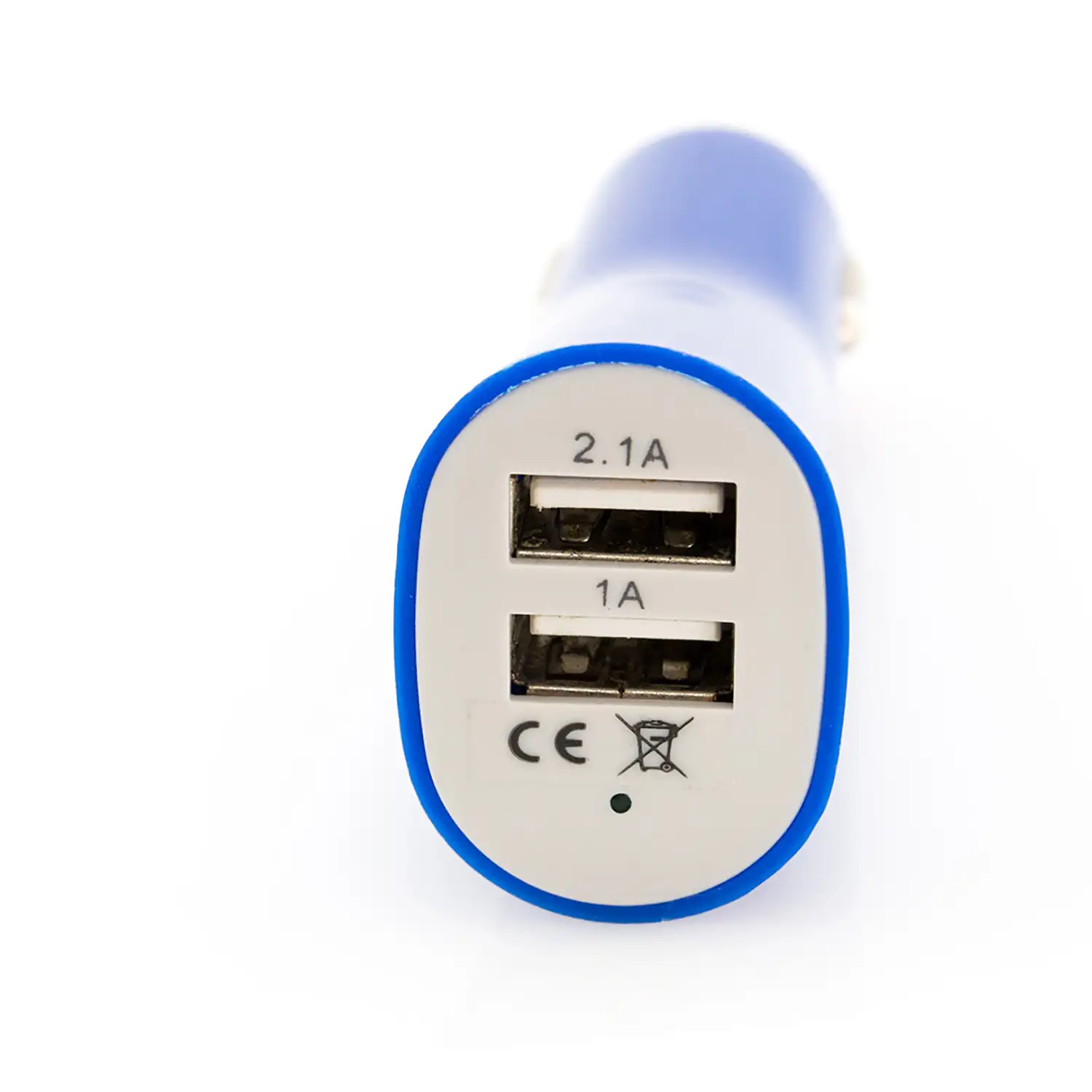Cargador Coche USB 2 Salidas USB. 2100 mA
