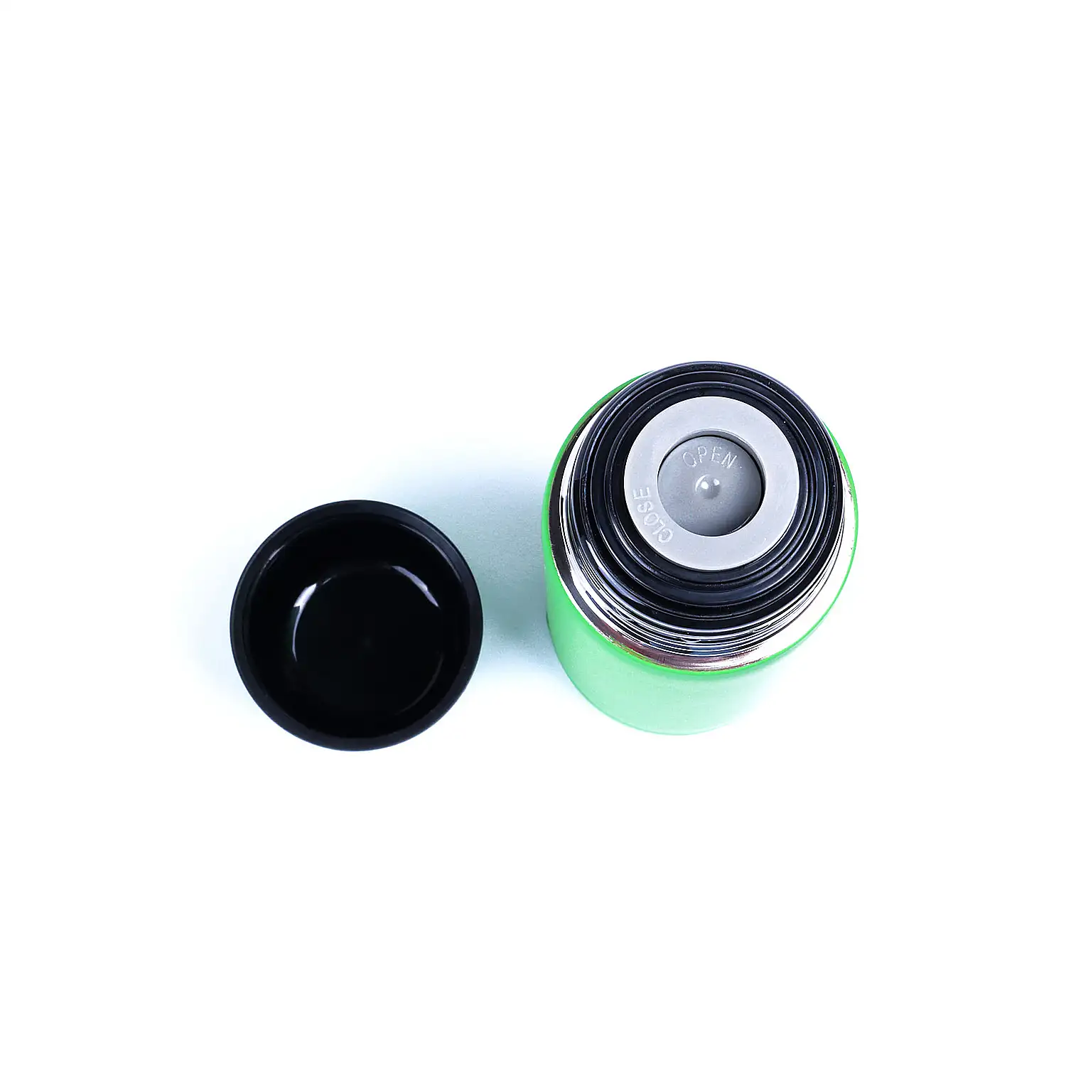 Termo 500 ml acero inox aislamiento al vacío doble pared frio/calor con taza