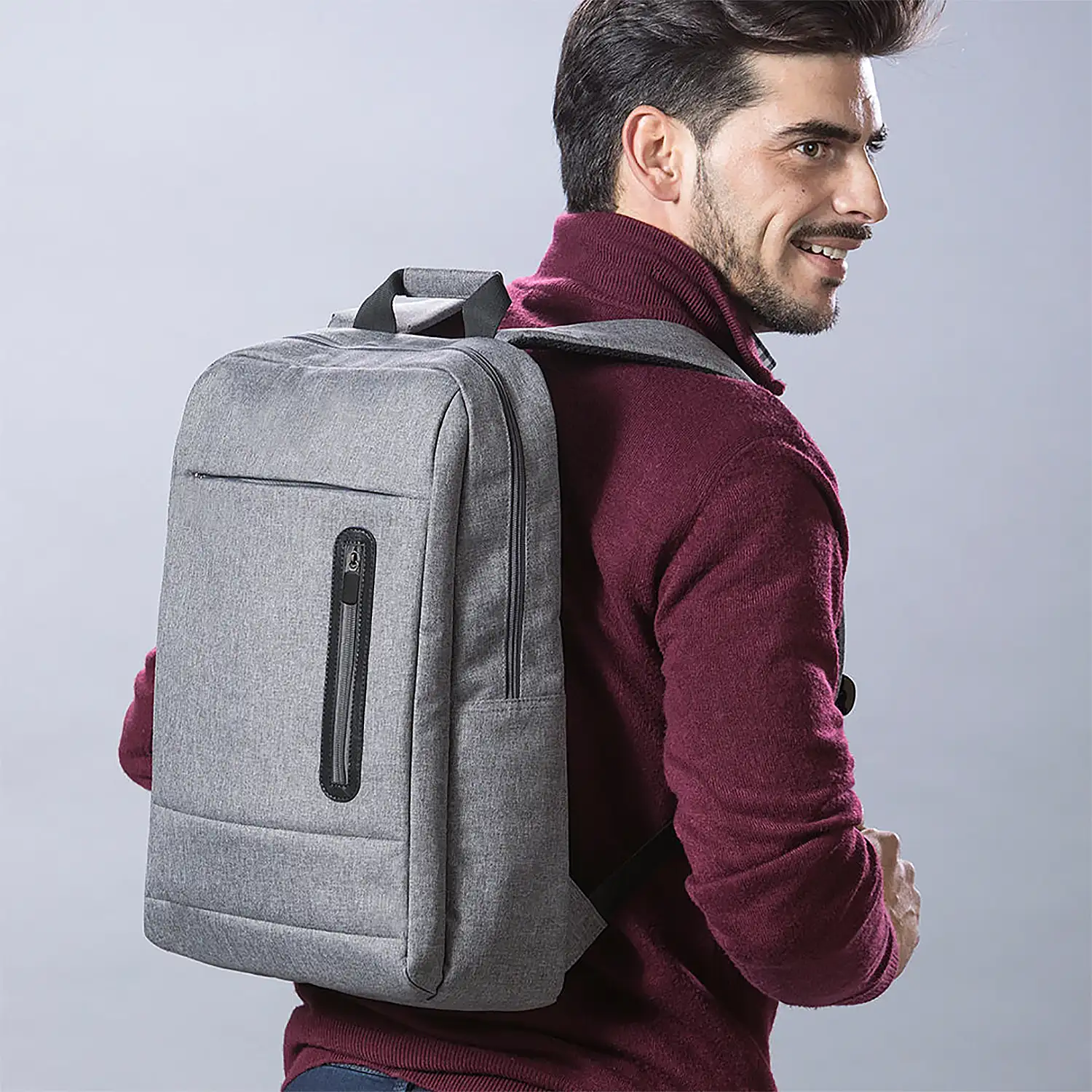  Mochila cabina viaje Bolsillo Acolchado para Portátil. Parte Trasera y Cintas Acolchadas