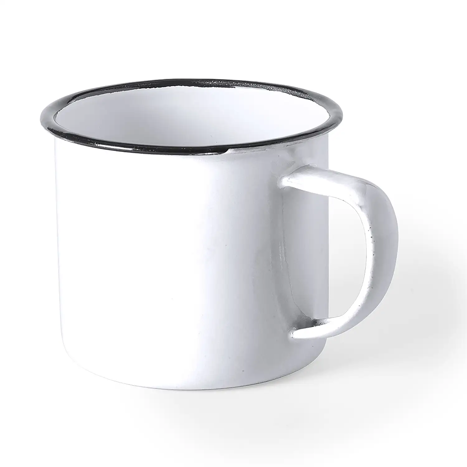 Taza metal envejecido vintage 380 ml