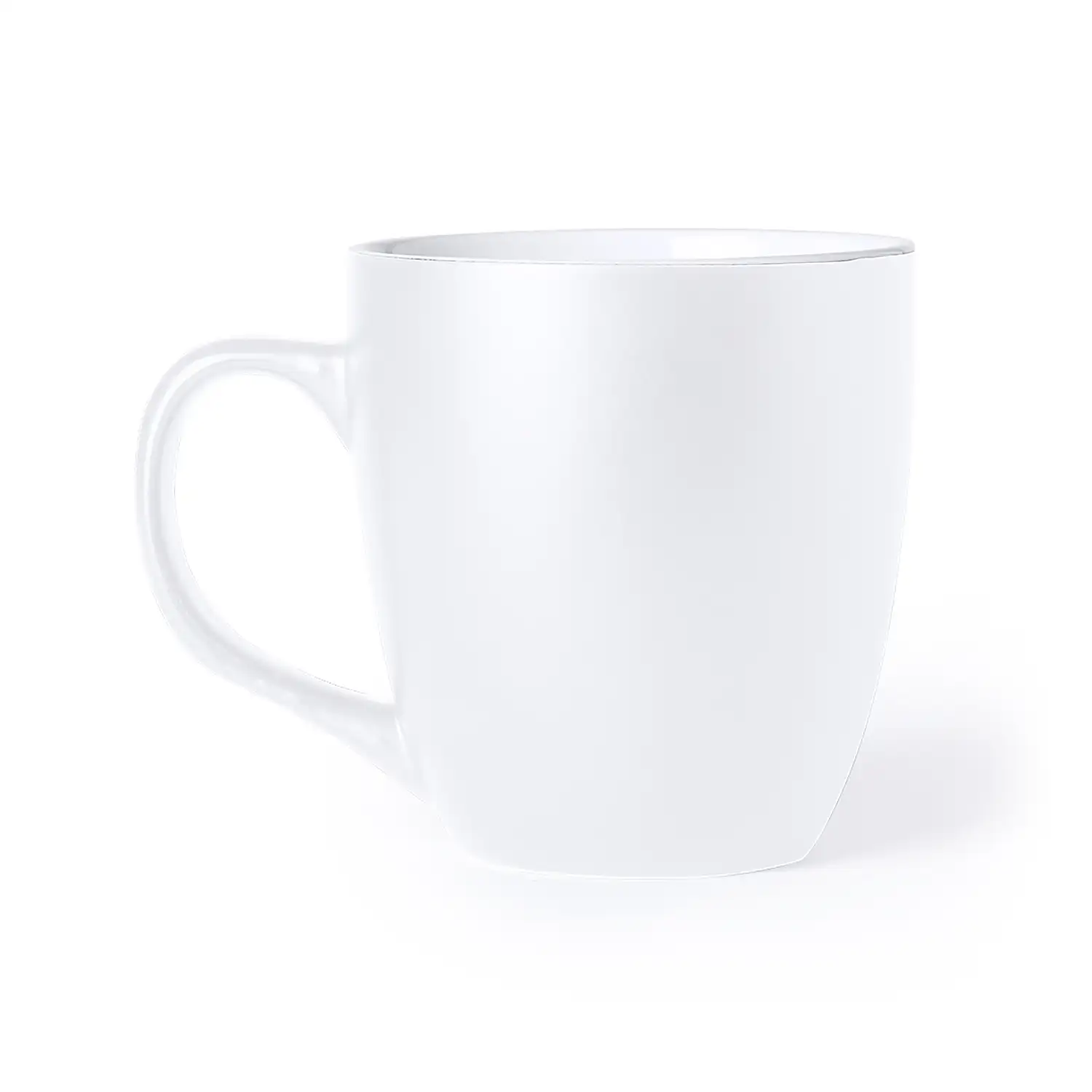 Taza cerámica grande mate 470 ml