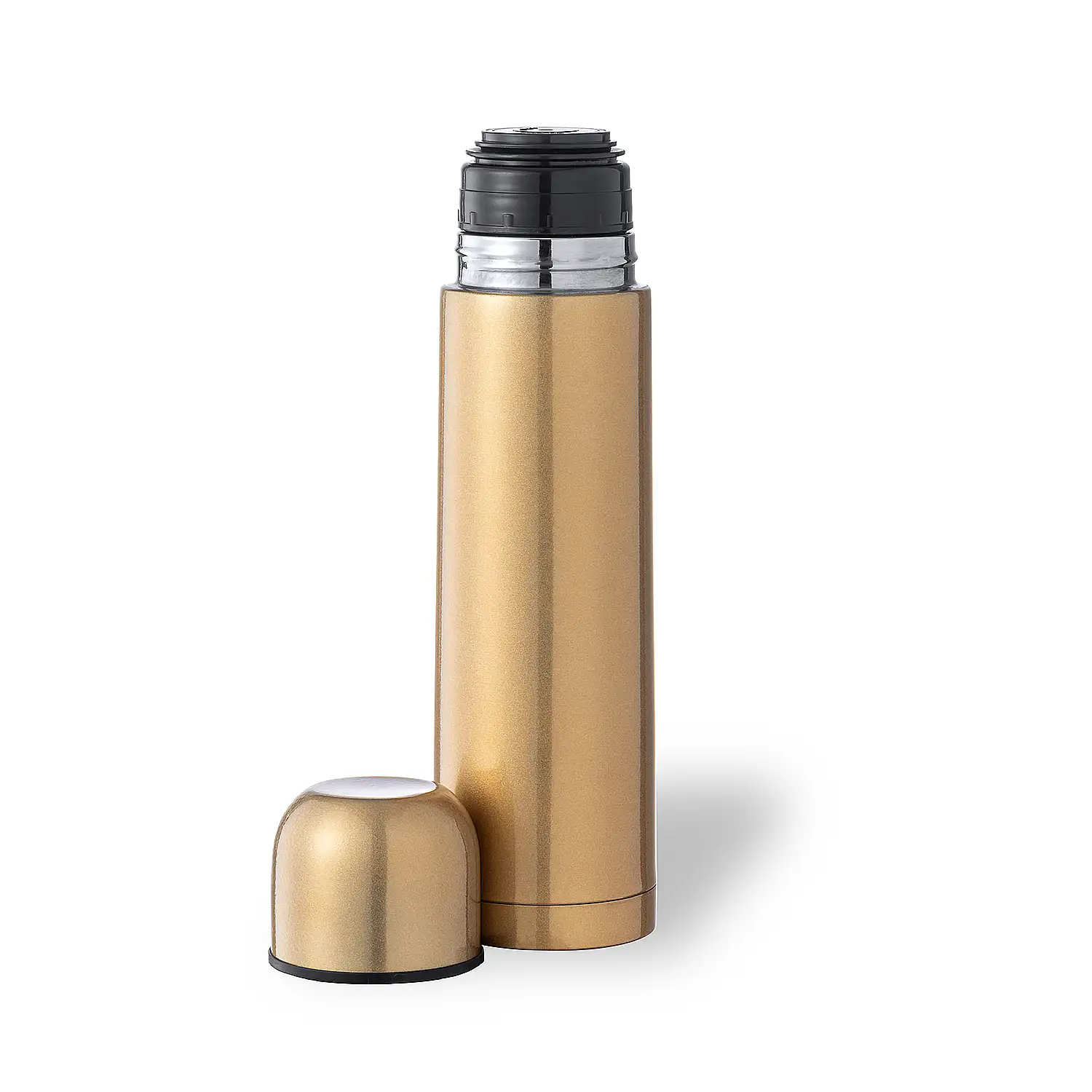  Termo acero doble pared  frio/calor 500 ml. Con taza.