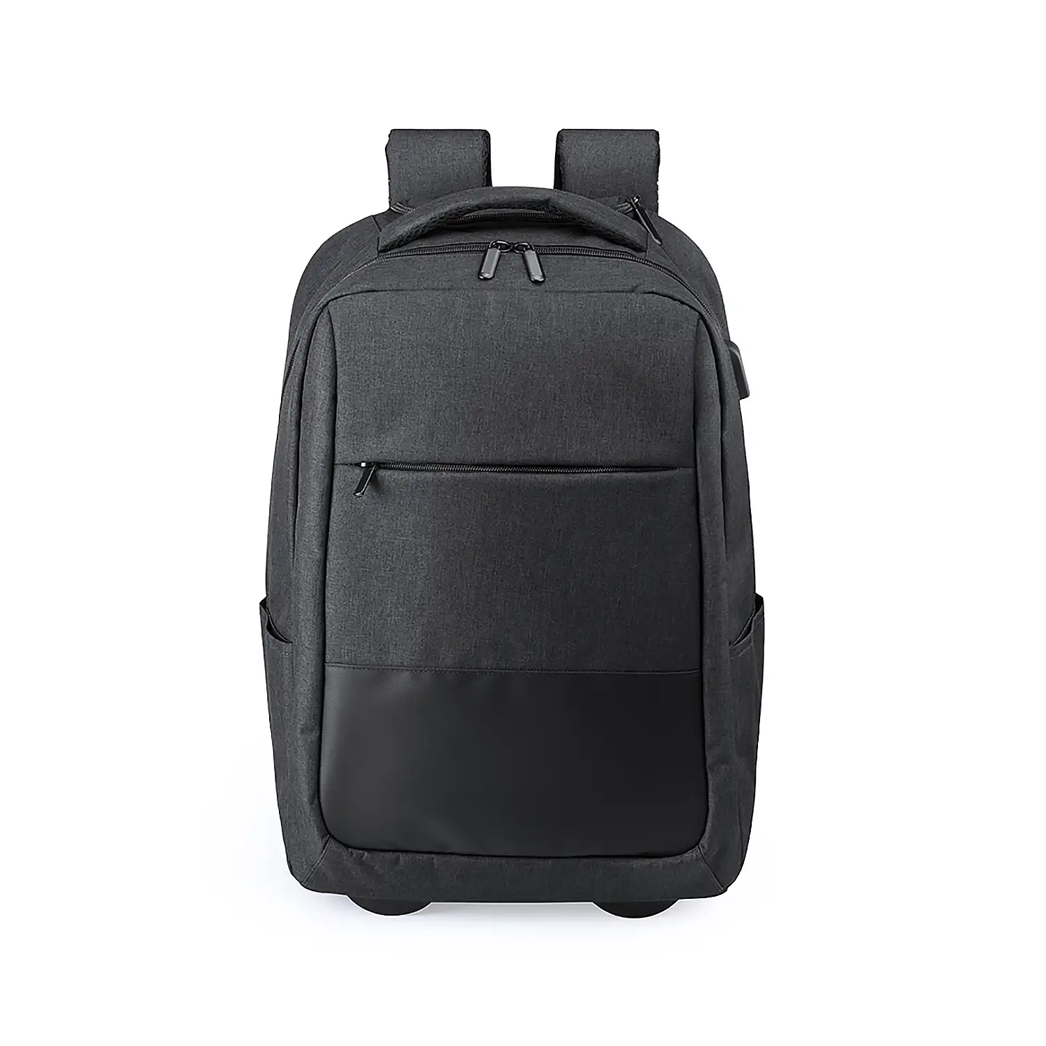 Mochila Trolley Conexión USB. Bolsillo Acolchado para Portátil. Cintas Acolchadas