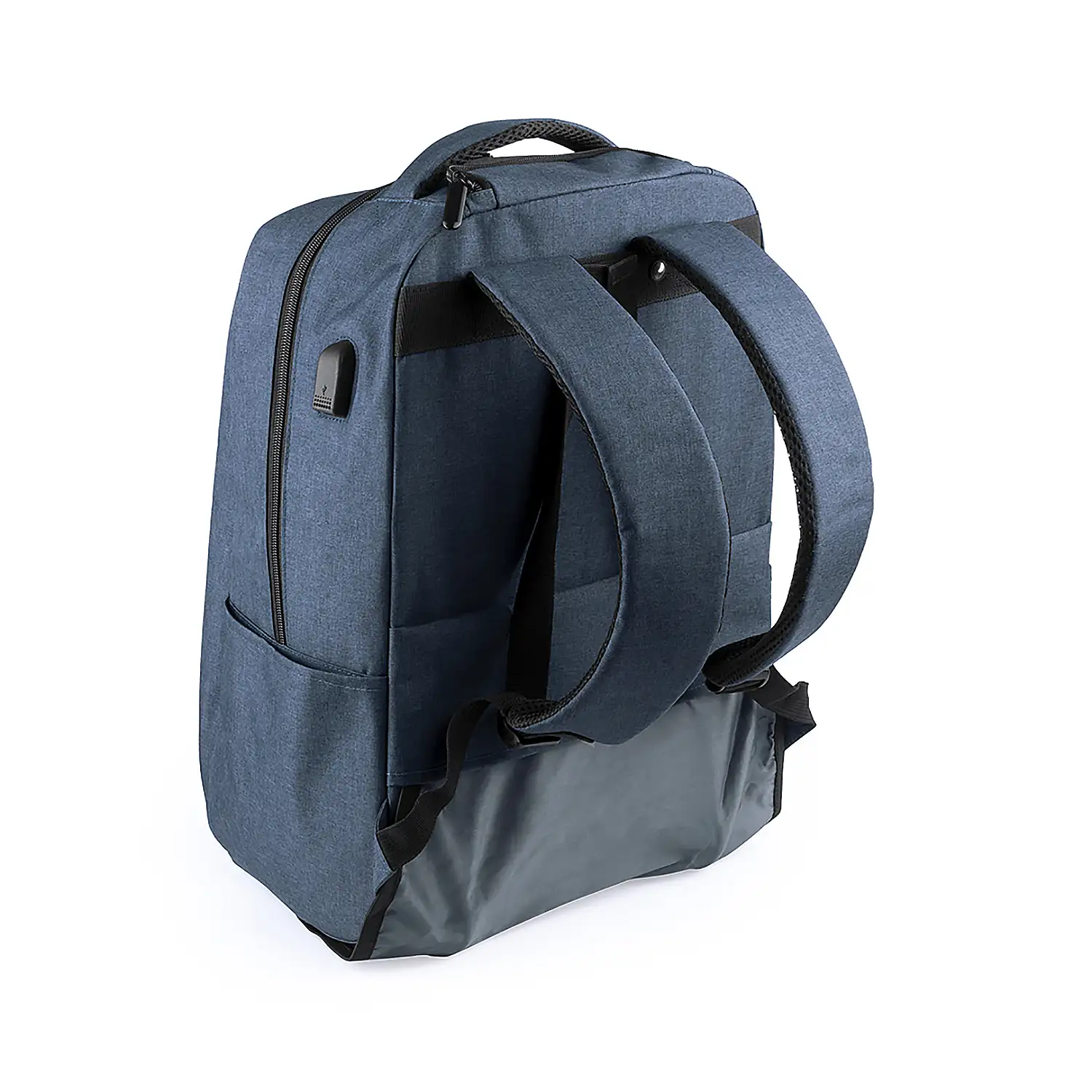 Mochila Trolley Conexión USB. Bolsillo Acolchado para Portátil. Cintas Acolchadas