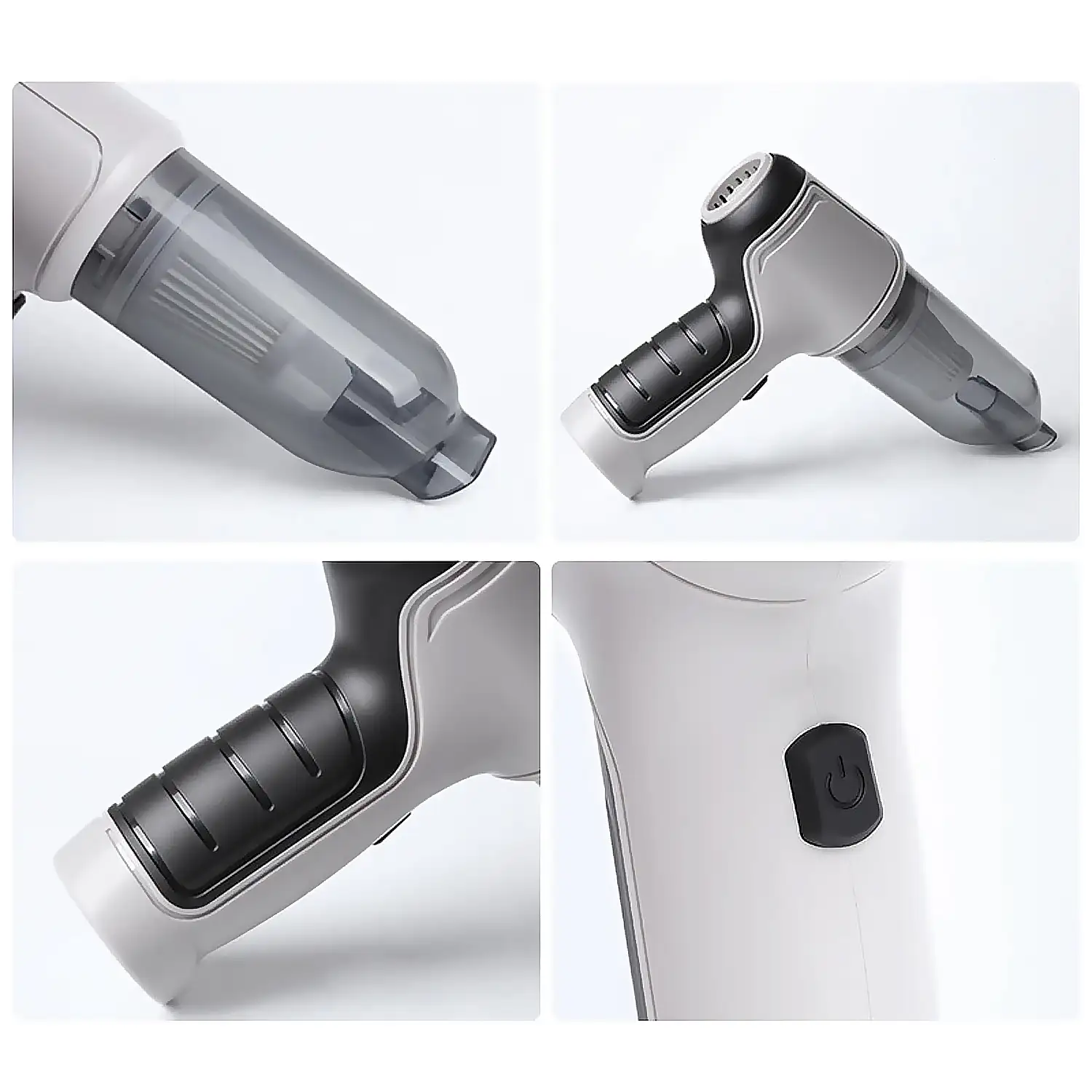 Aspirador y soplador de mano con 2 potencias y 120W.