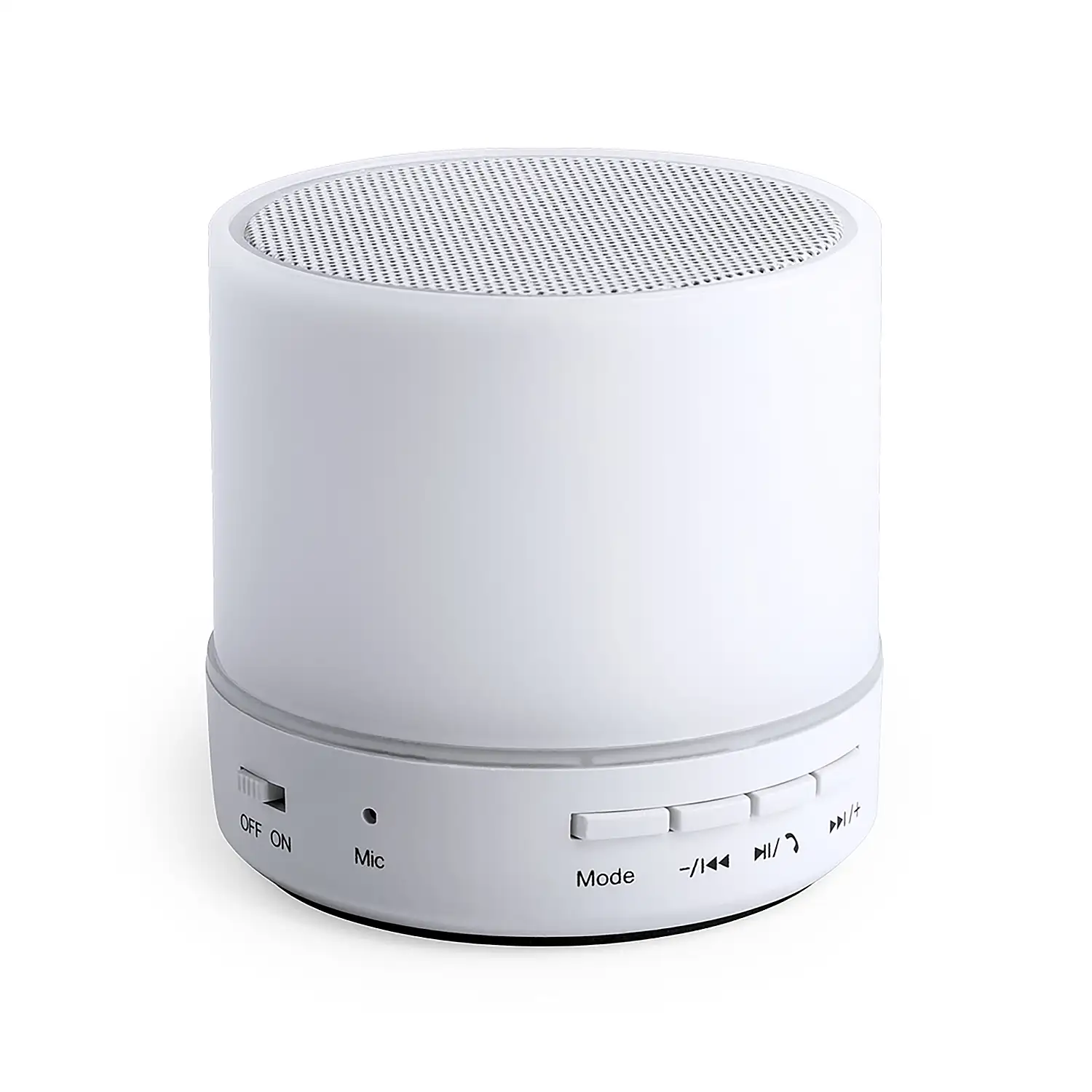 Altavoz bluetooth con luces led multicolor. Potencia Sonido 3W. Batería 300 mAh
