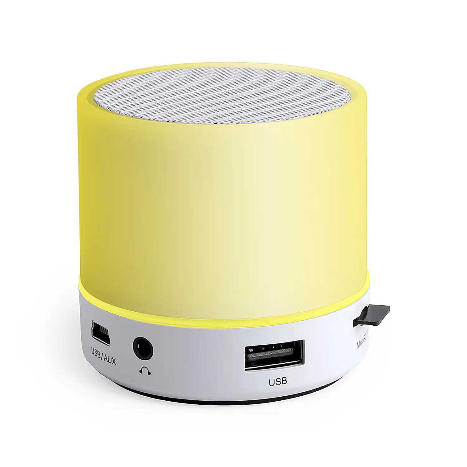 Altavoz bluetooth con luces led multicolor. Potencia Sonido 3W. Batería 300 mAh