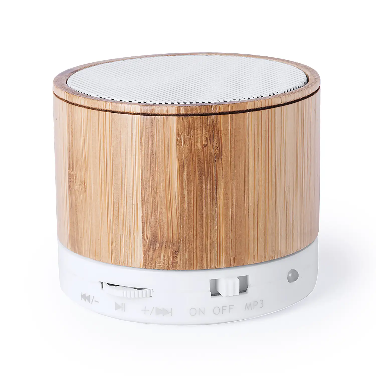 Altavoz nature bambú Conexión Bluetooth. Potencia Sonido 3W. Batería 300 mAh