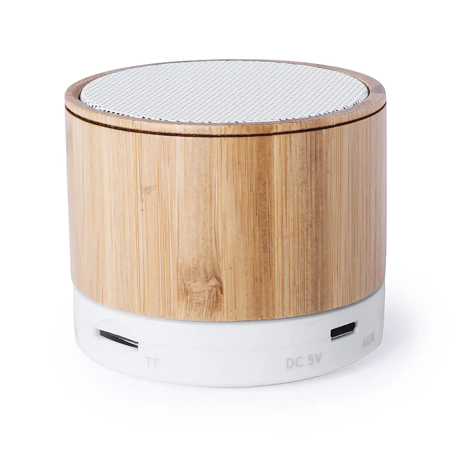 Altavoz nature bambú Conexión Bluetooth. Potencia Sonido 3W. Batería 300 mAh