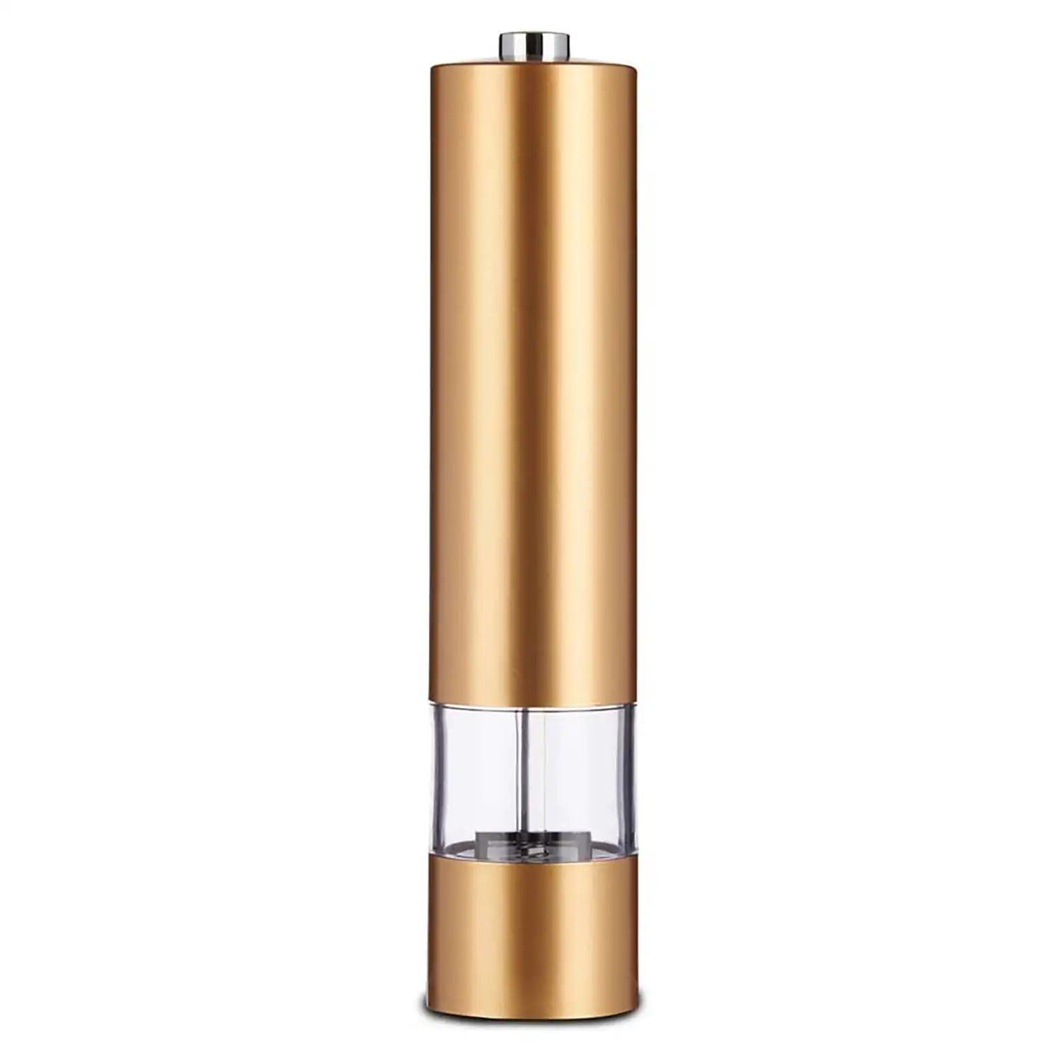 SALERO PIMENTERO grande  ELECTRICO CON LED ORO