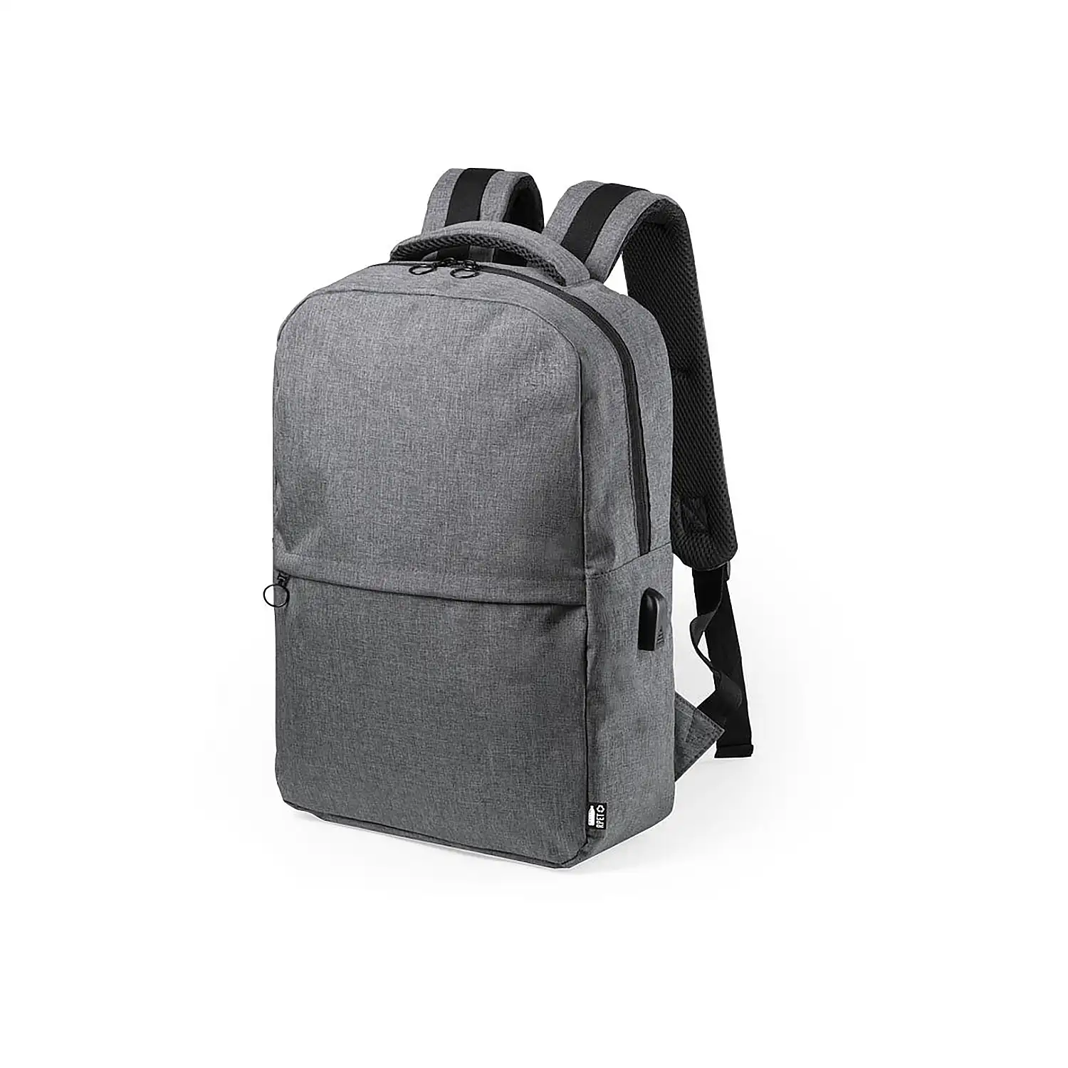 Mochila Conexión USB. Bolsillo Acolchado para Portátil y Tablet. Parte Trasera y Cintas Acolchadas