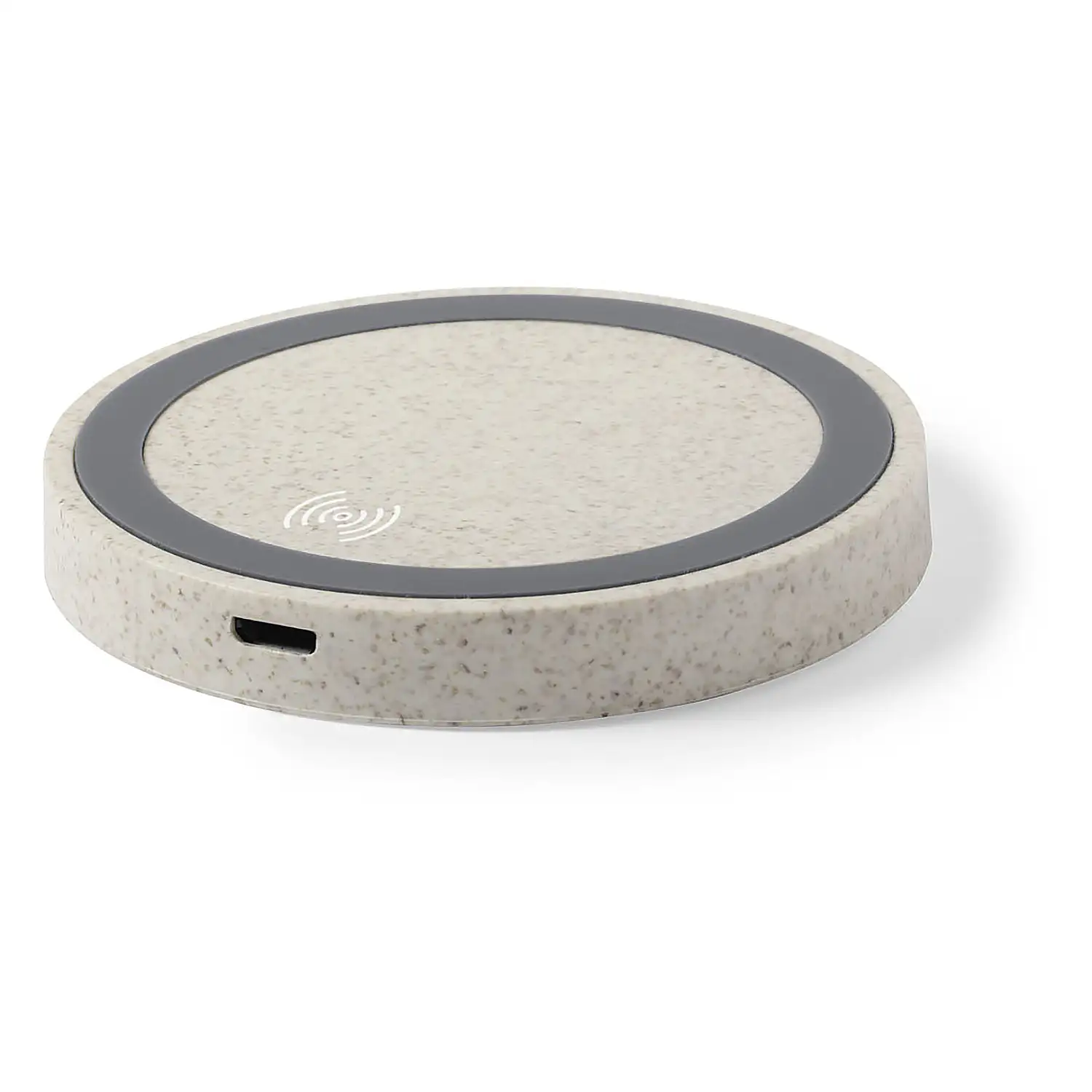 Cargador Inalámbrico nature fibra caña de trigo 5W.