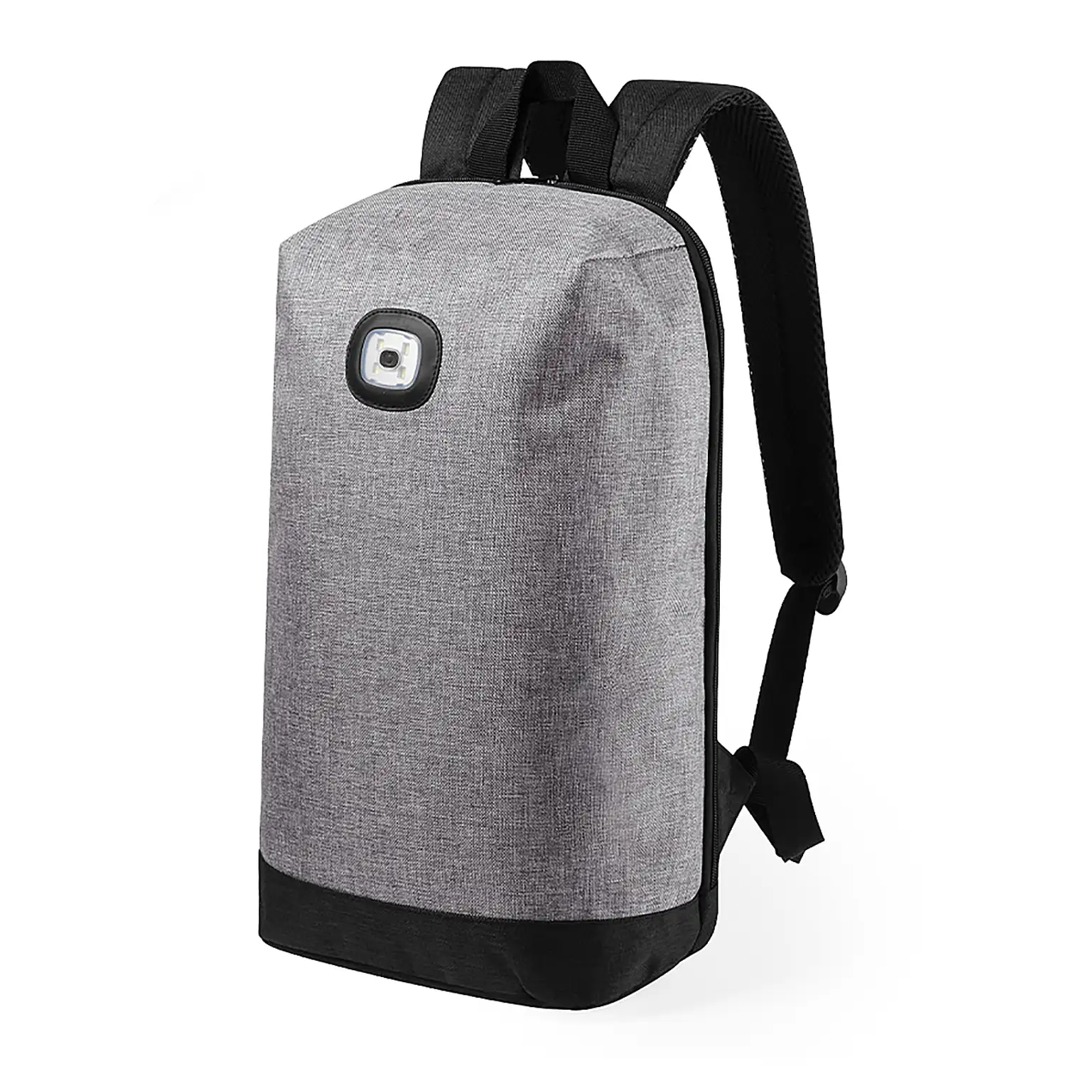 Mochila Indicador 4 Ledes. 3 Posiciones de Luz, Fija e Intermitente. Bolsillo Acolchado para Portátil