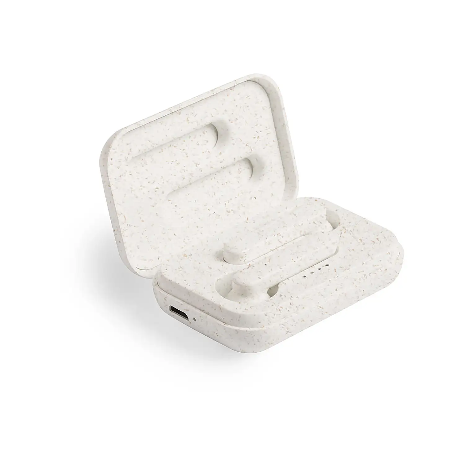 Auriculares nature caña de trigo bluetooth 5.0 . Batería 35 mAh/ Base Carga 400 mAh