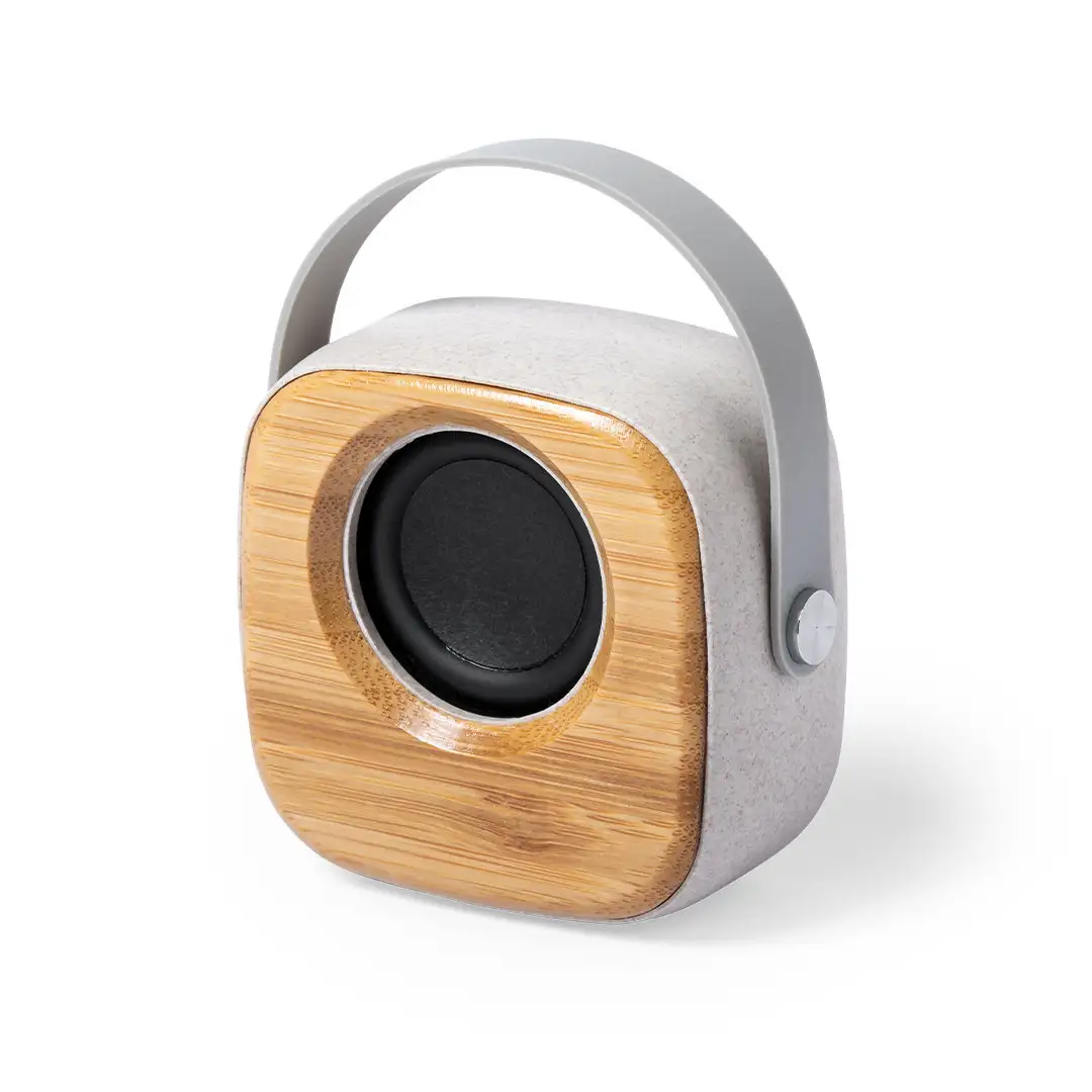 Altavoz nature bambú Bluetooth 5.0 . Potencia Sonido 3W. Batería 500 mAh