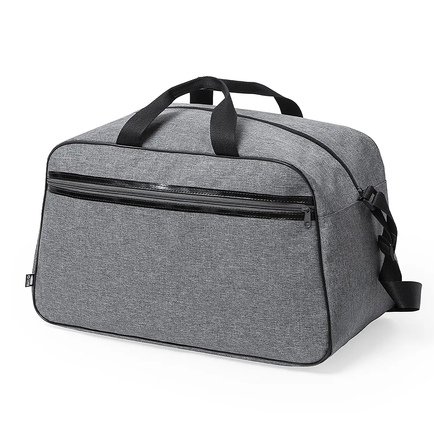 Bolso viaje multiusos nature resistente 600D RPET material reciclado