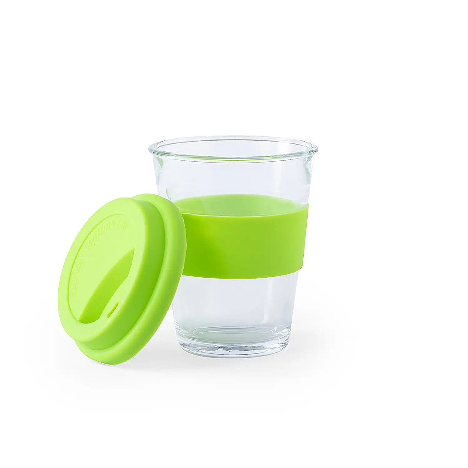  Vaso cristal y silicona 350 ml