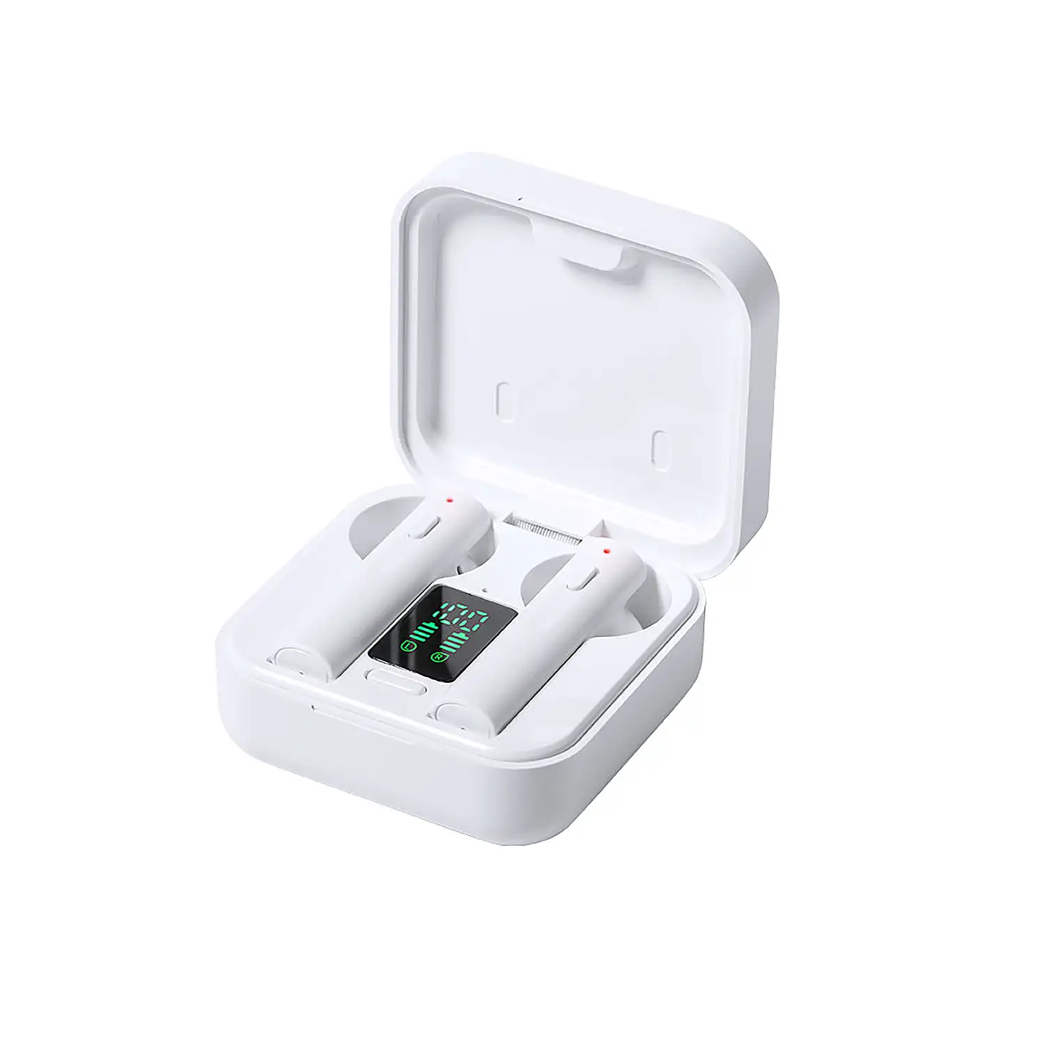 Auriculares Conexión Bluetooth. Carga Solar. Batería 40 mAh/ Base Carga 260 mAh