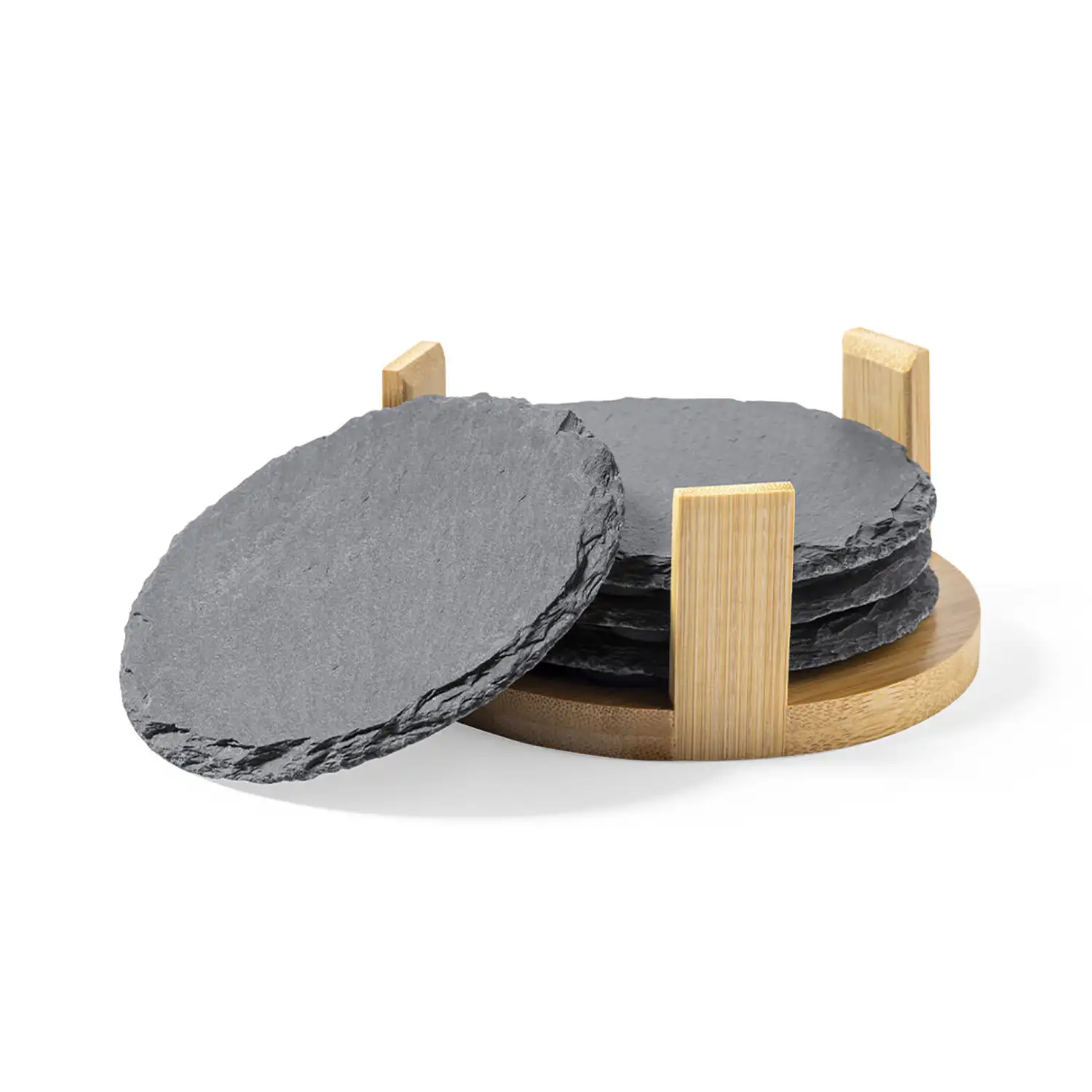  Set Posavasos pizarra 4 Piezas
