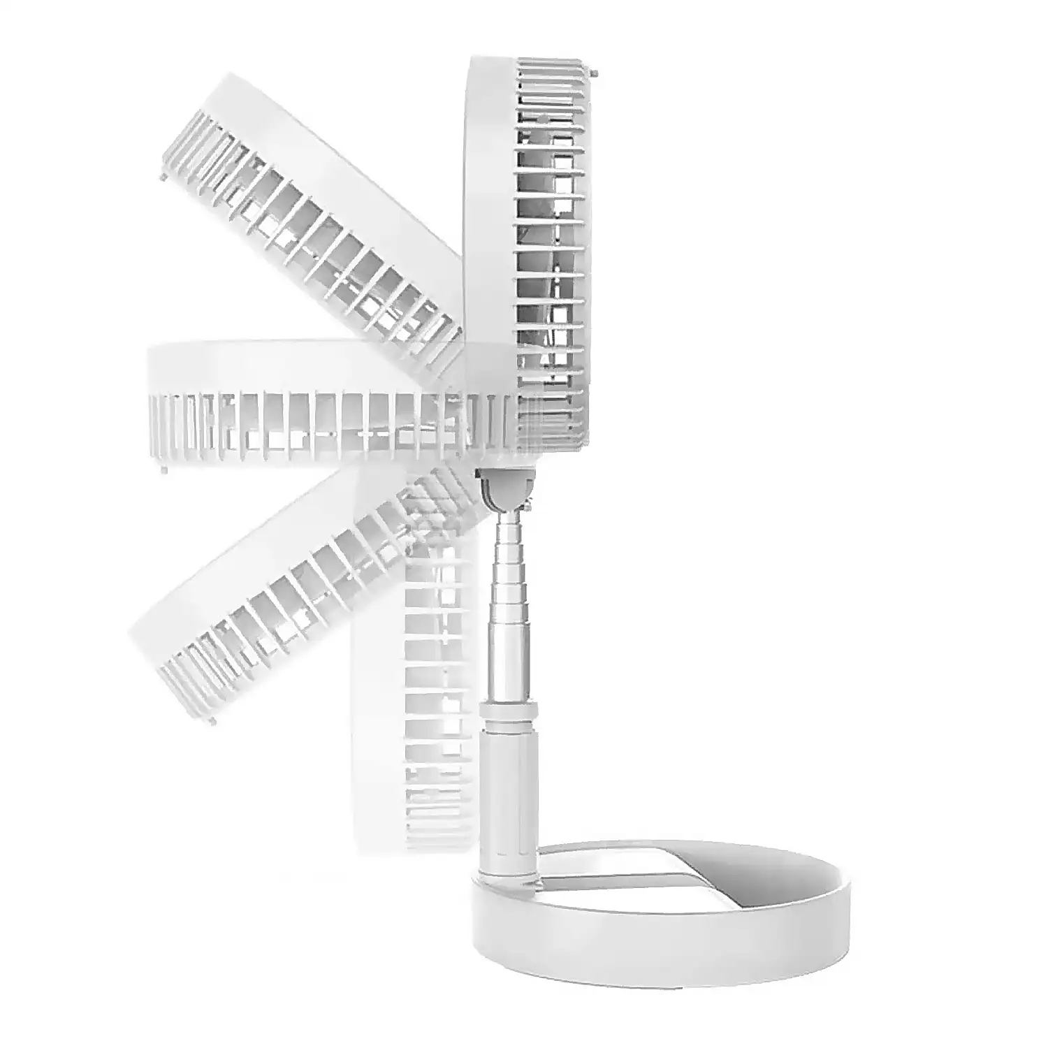 Ventilador plegable y extensible hasta 100 cms.