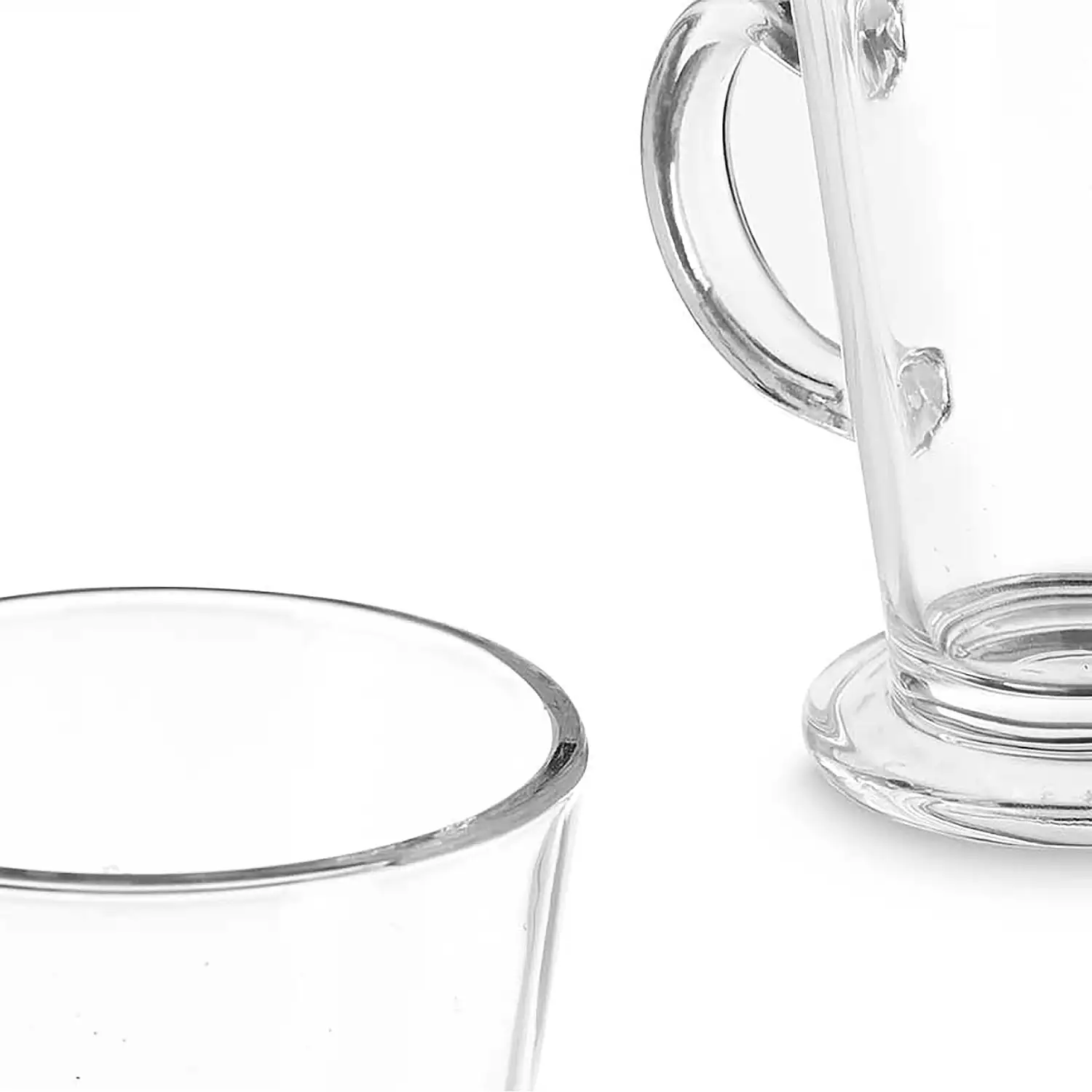 PACK 6 TAZAS VIDRIO CAFE LATTE 280ML
