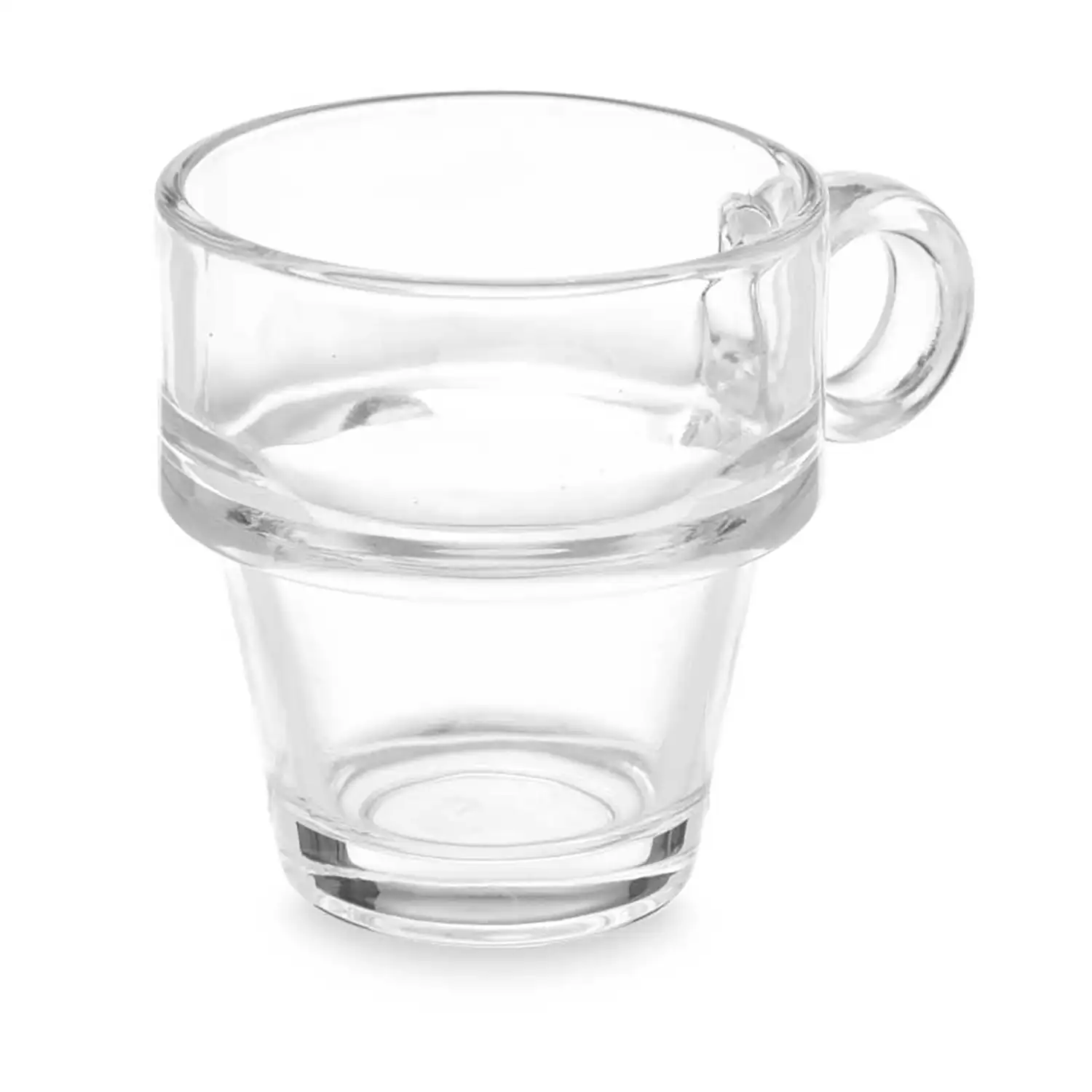 PACK 6 TAZAS CAFE APILABLE 90ML