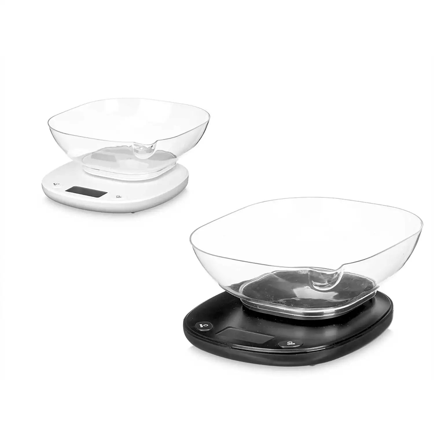Báscula digital de 5kg. Incluye recipiente de 1000ml. Surtido de 2 colores aleatorios.