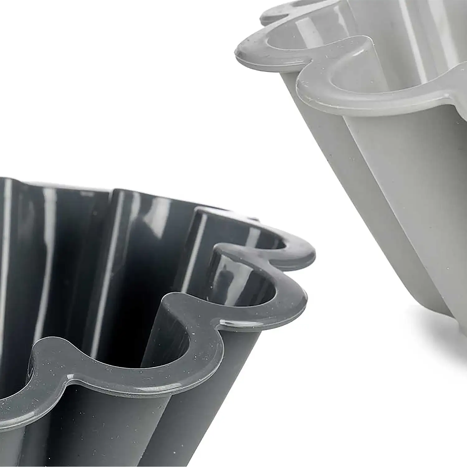 Molde alto de silicona para pasteles. 1500ml de capacidad. Color aleatorio.