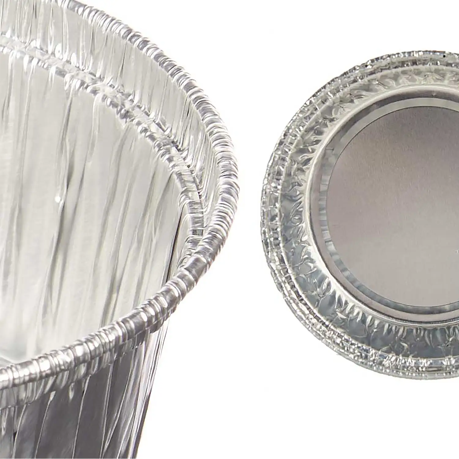 SET 10 MOLDES FLAN ALUMINIUN REDONDO