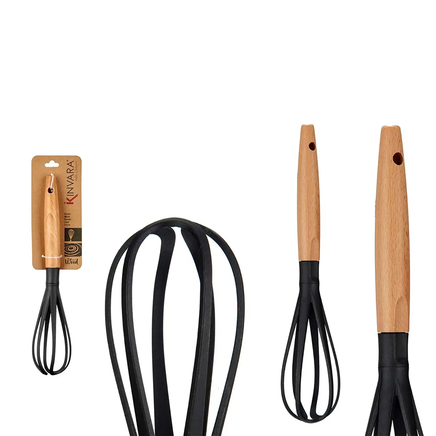 BATIDOR COCINA MANGO MADERA