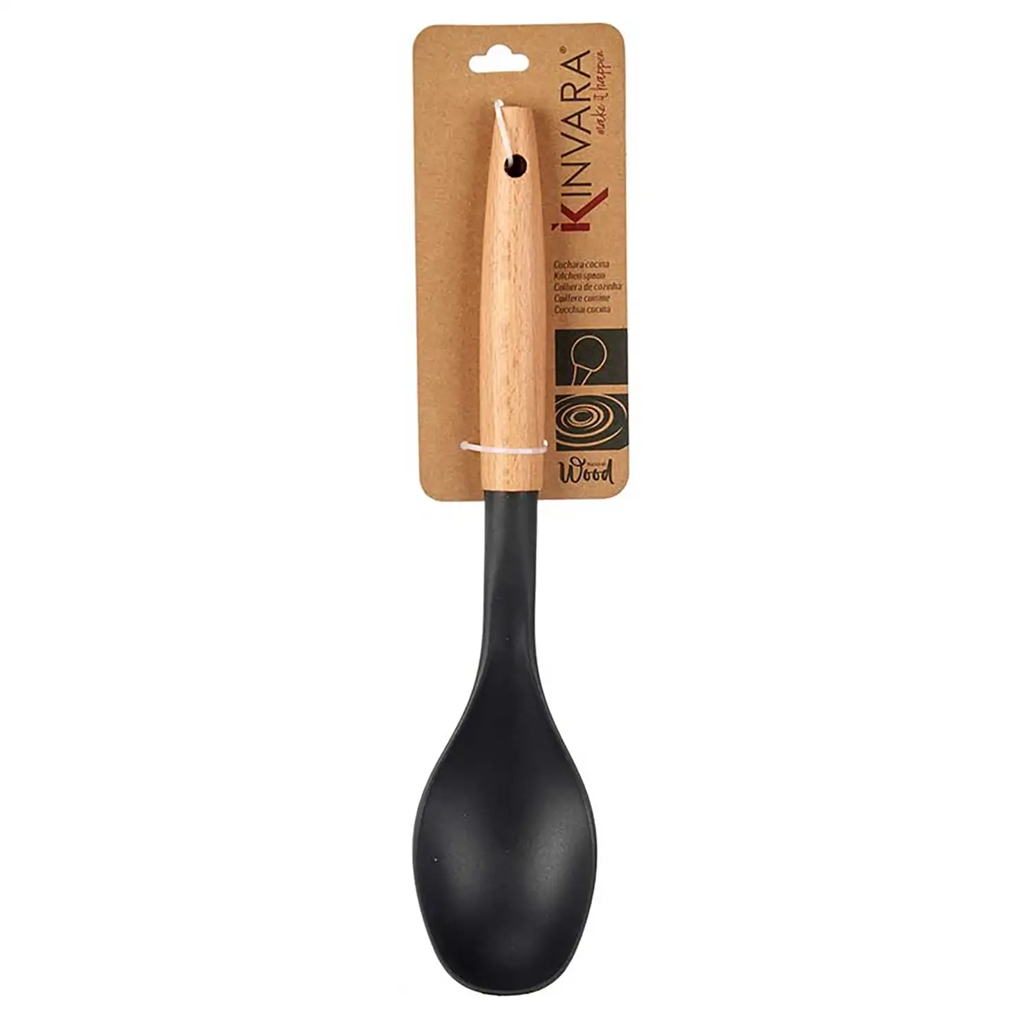 CUCHARA COCINA MANGO MADERA