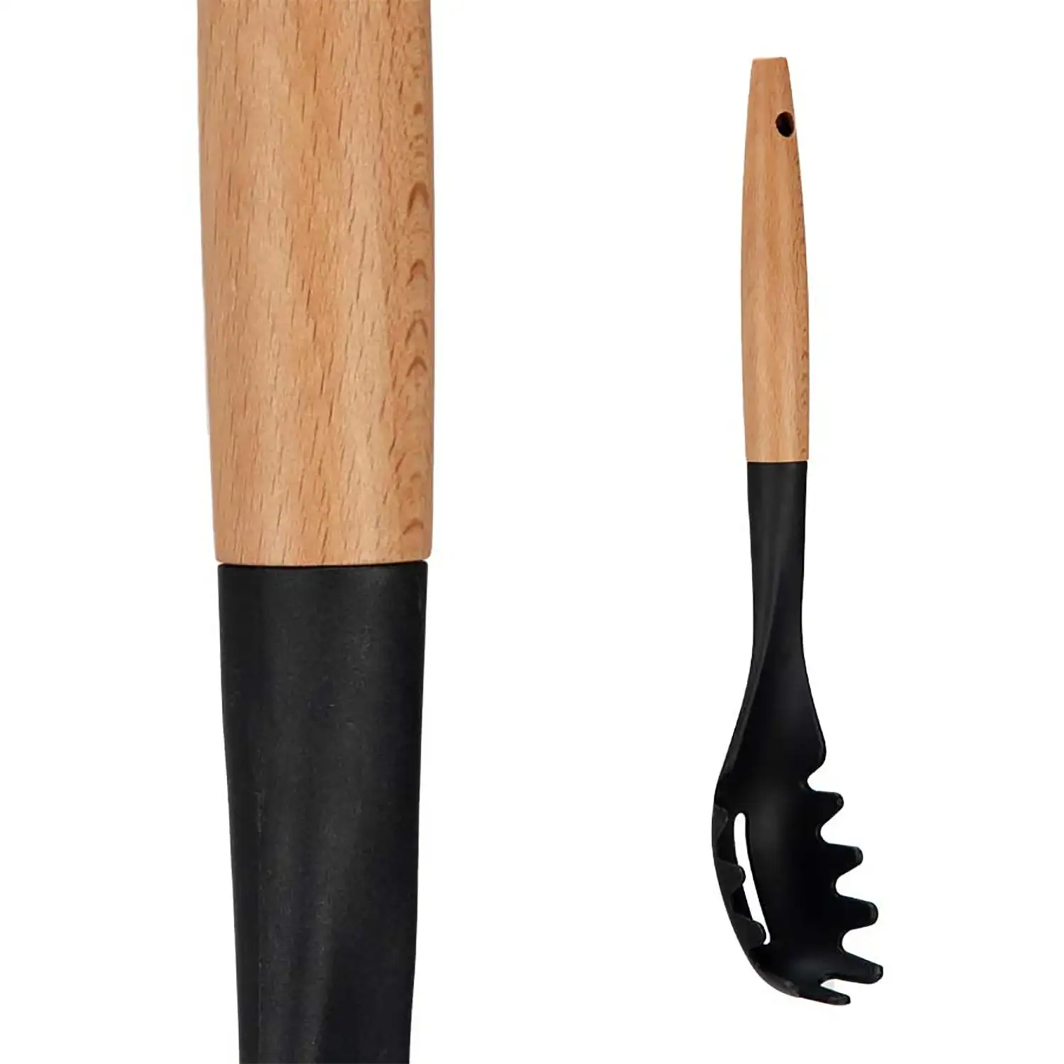 UTENSILIO PASTA COCINA MANGO MADERA