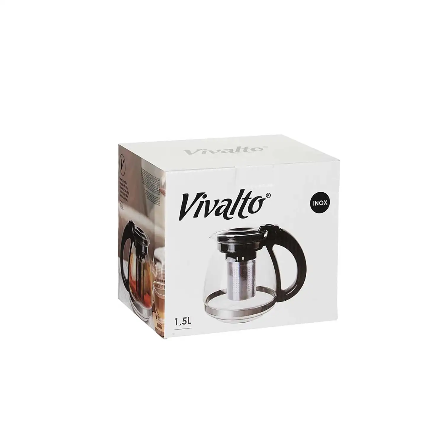 JARRA TETERA 1,5 L NEGRA