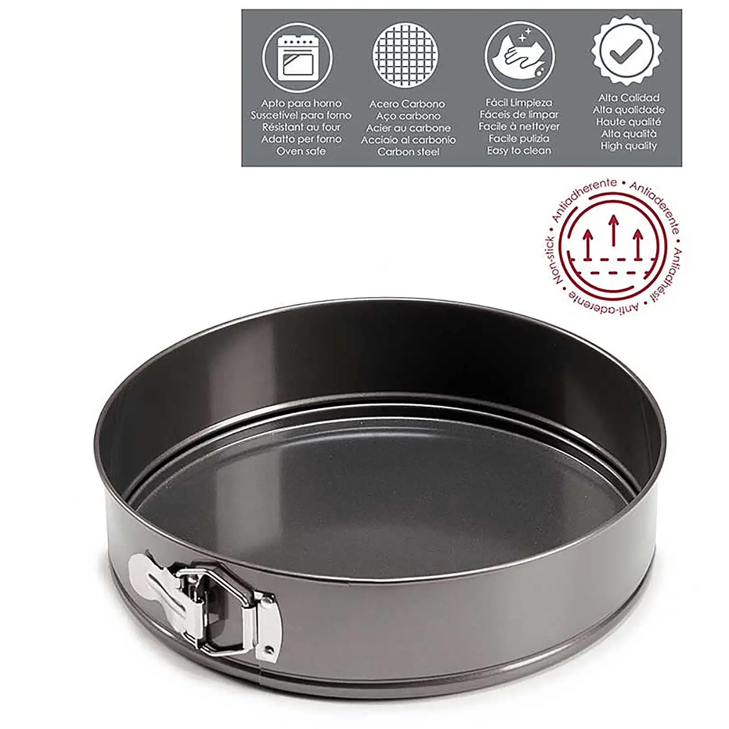 MOLDE REDONDO METAL AJUSTABLE 28CM
