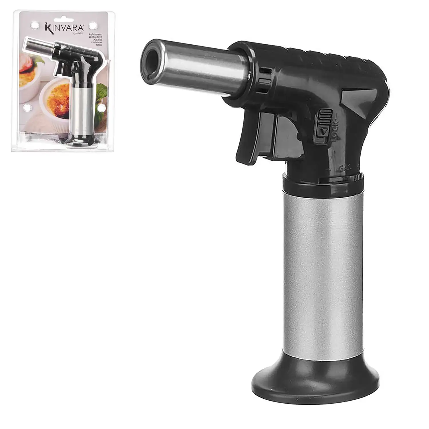 SOPLETE NEGRO PLATA GRD