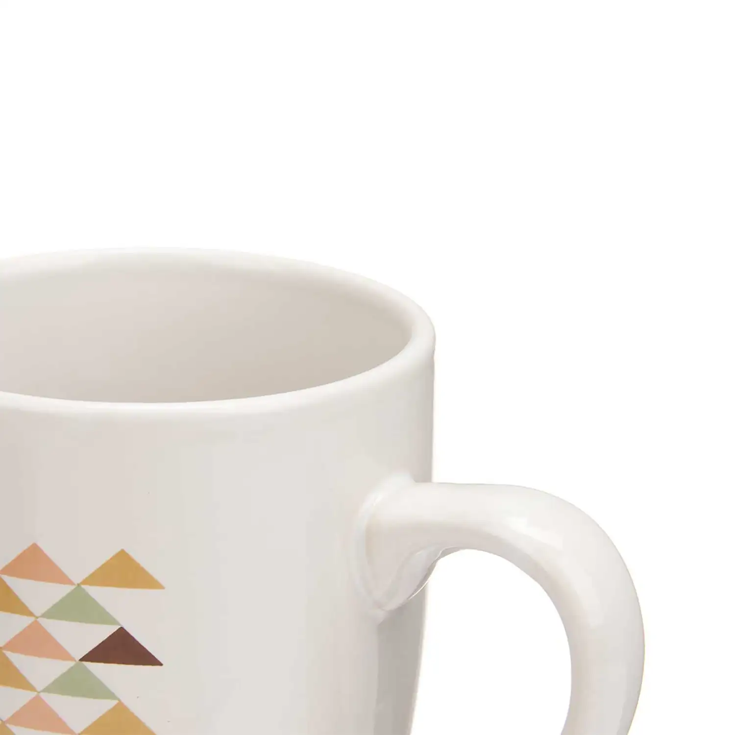 PACK 2 TAZAS PORCELANA 350 ML GEOMETRIC SURT 2 diseños