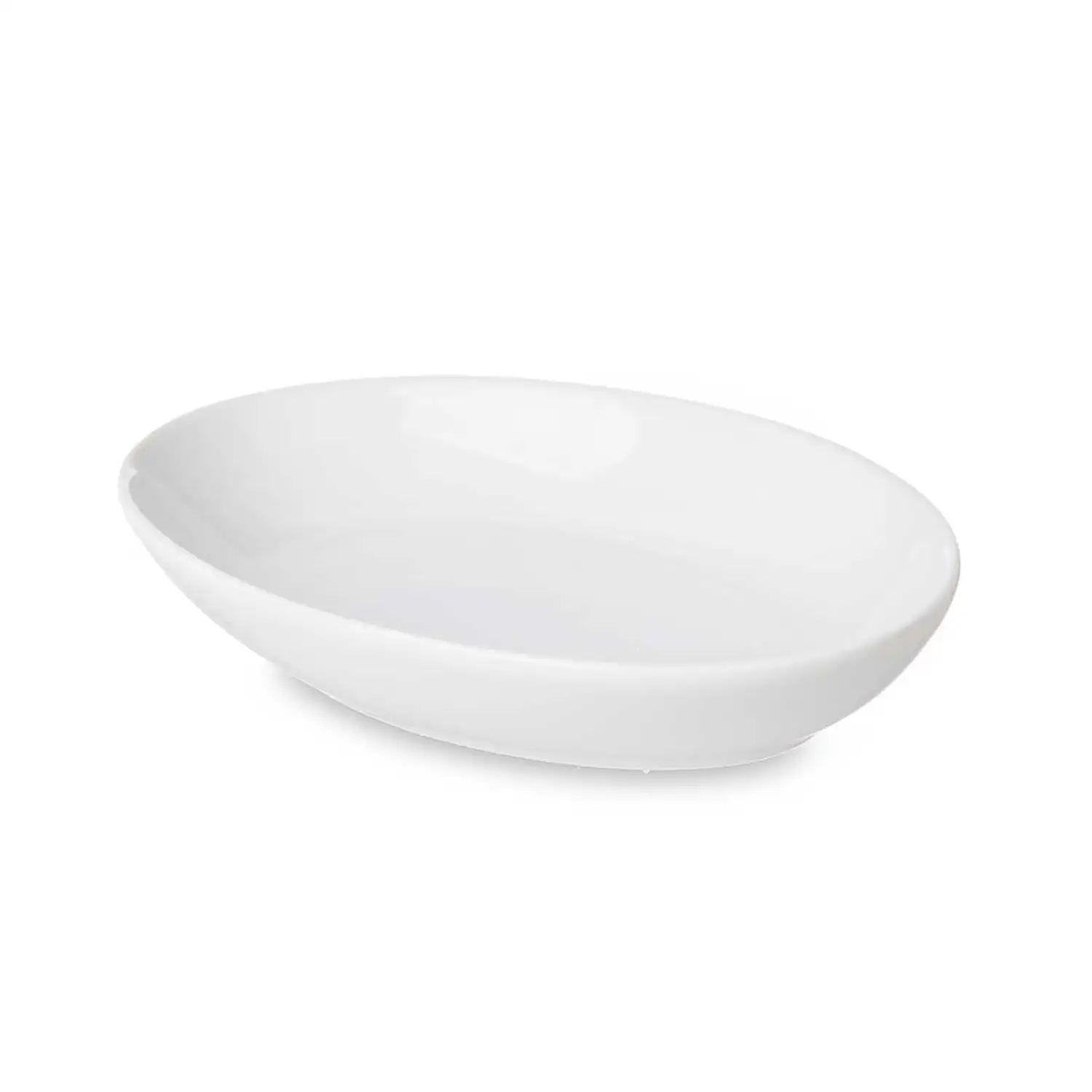 PACK 6 BANDEJAS OVALADA PORCELANA 17 CM