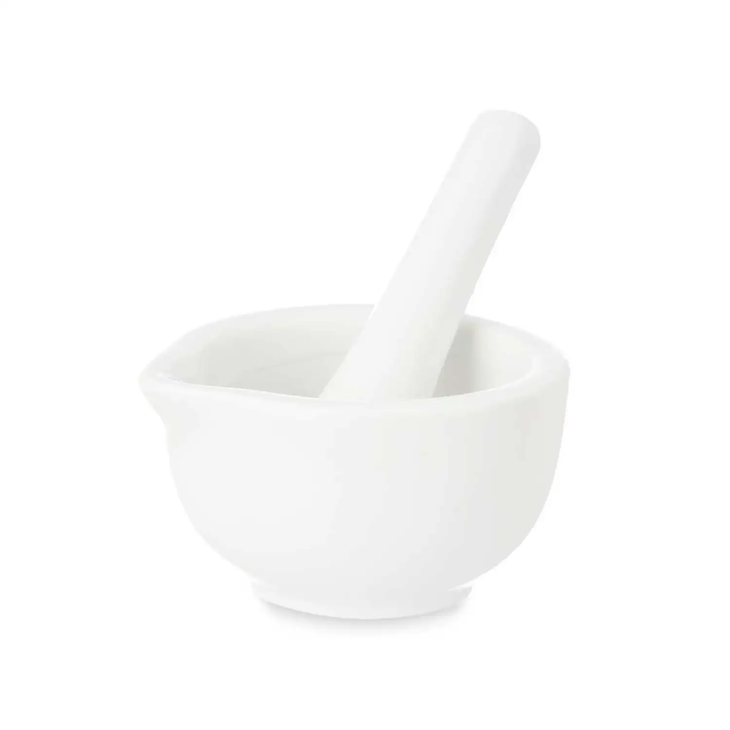 MORTERO PORCELANA PEQUEÑO CON MAZA