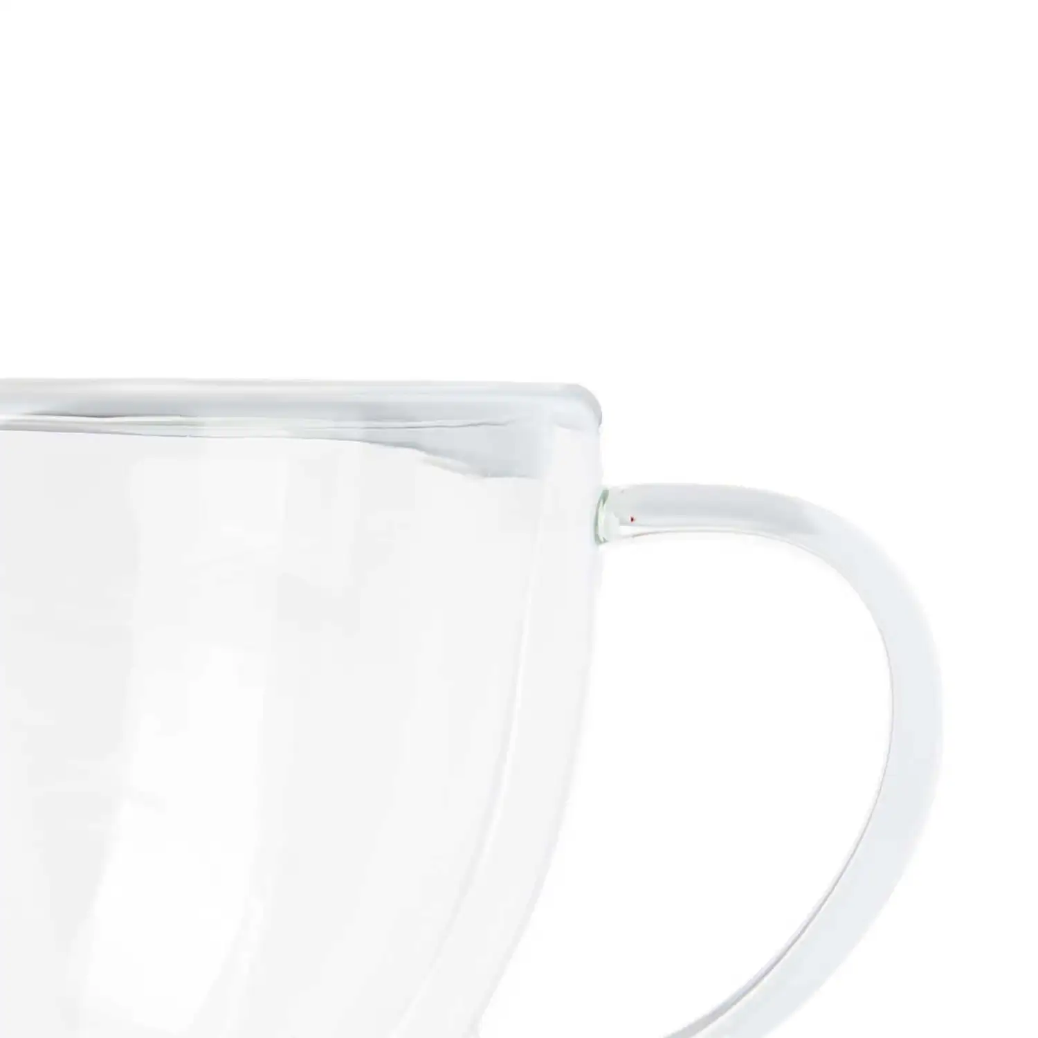 Pack de 6 tazas para café de borosilicato con doble pared y 140ml de capacidad.