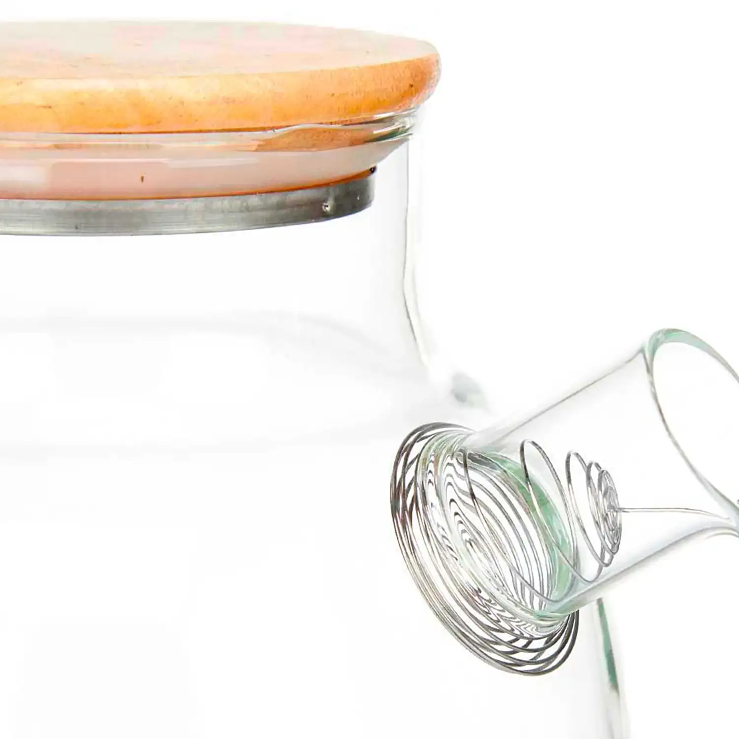 TETERA BOROSILICATO TAPA BAMBU 1,2L