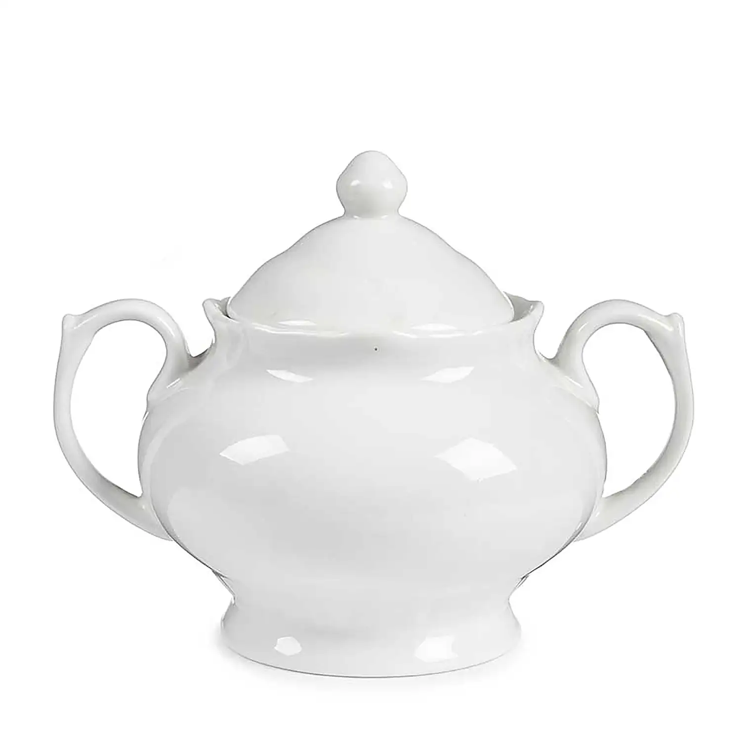 AZUCARERO CON ASA Y TAPA BLANCO 350 ML
