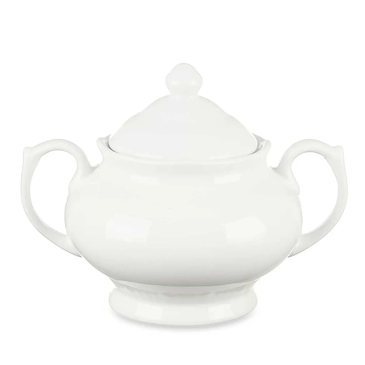 AZUCARERO CON ASA Y TAPA BLANCO 450 ML